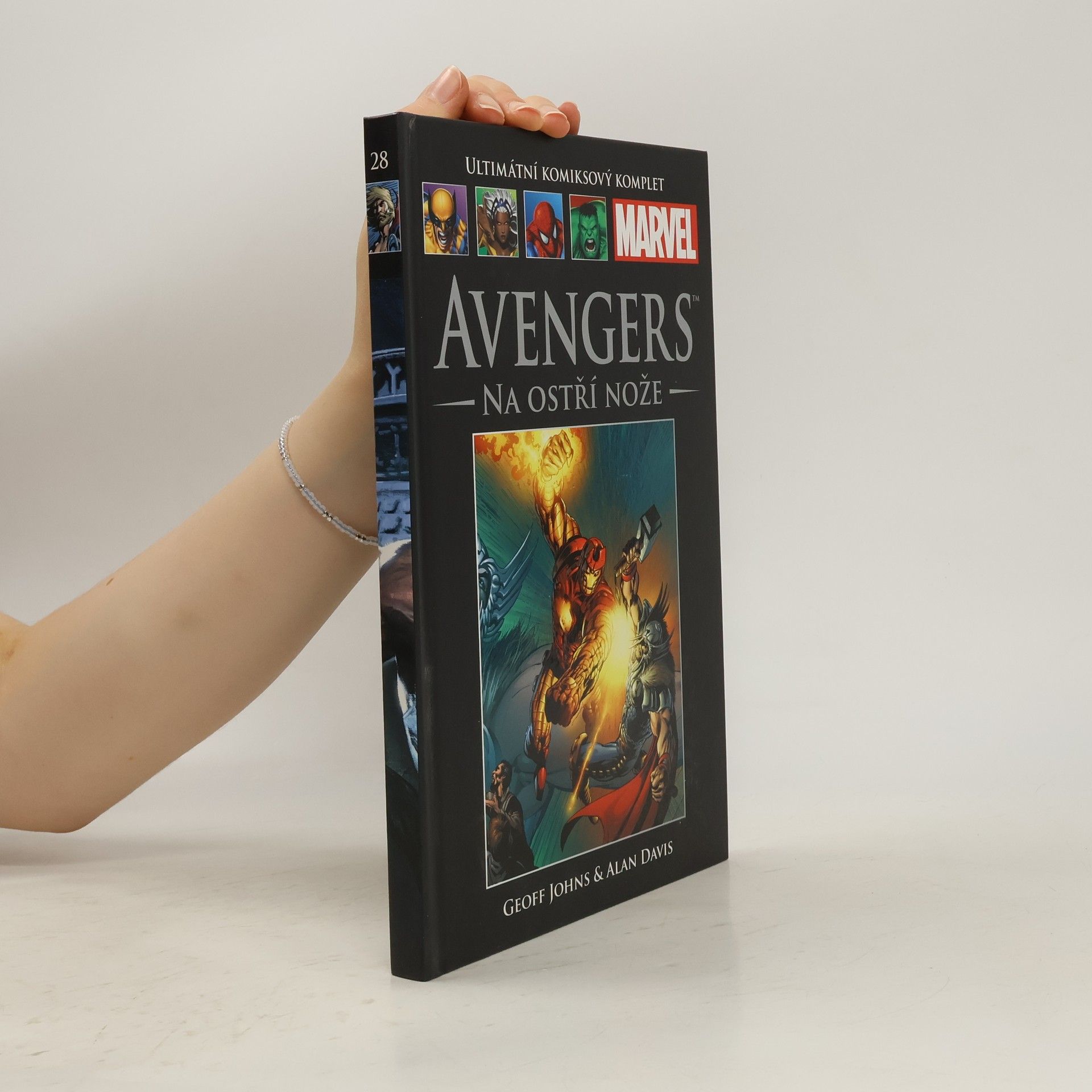 Geoff Johns Ultimátní komiksový komplet 28. Avengers. Na ostří nože