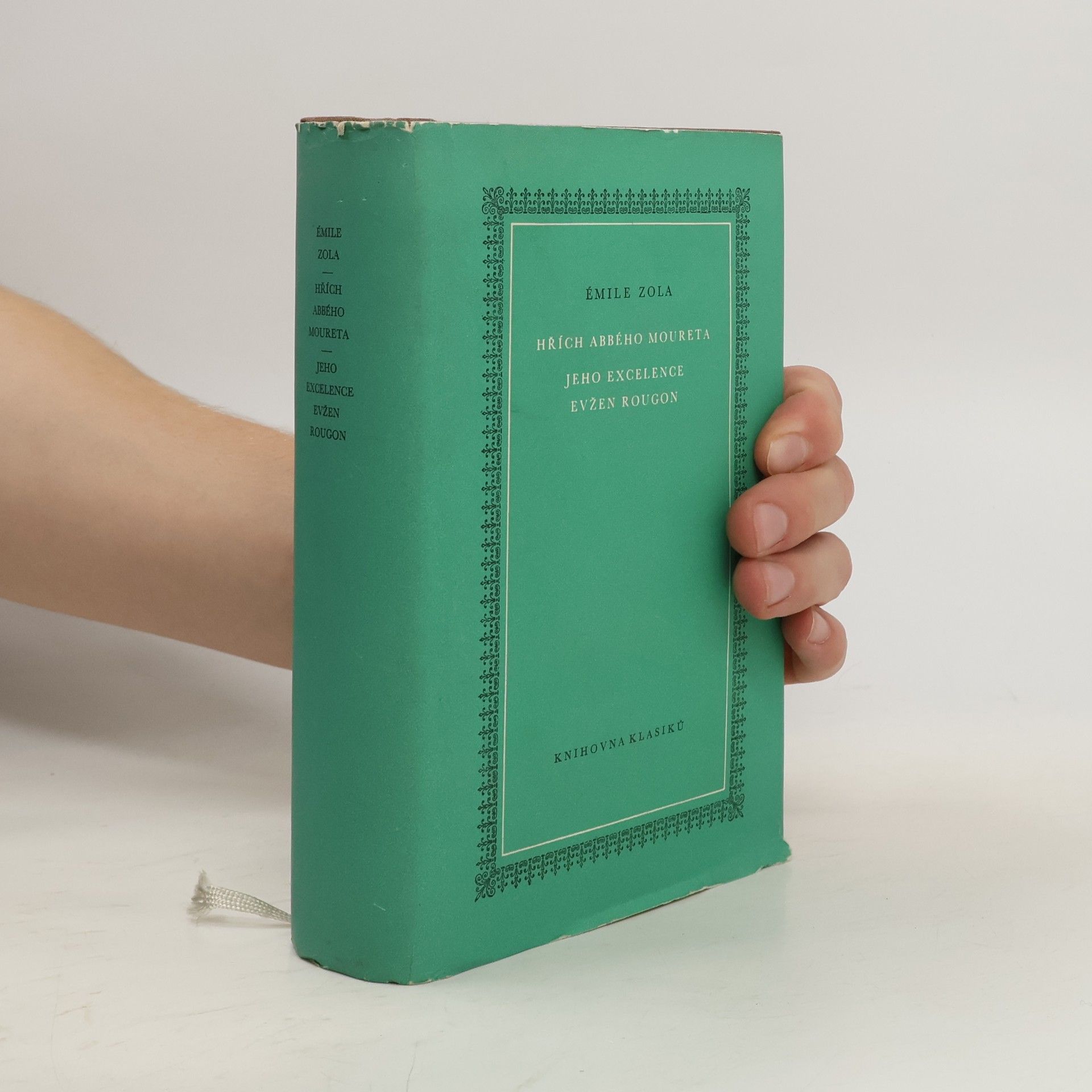 Émile Zola Hřích abbého Moureta. Jeho Excelence Evžen Rougon