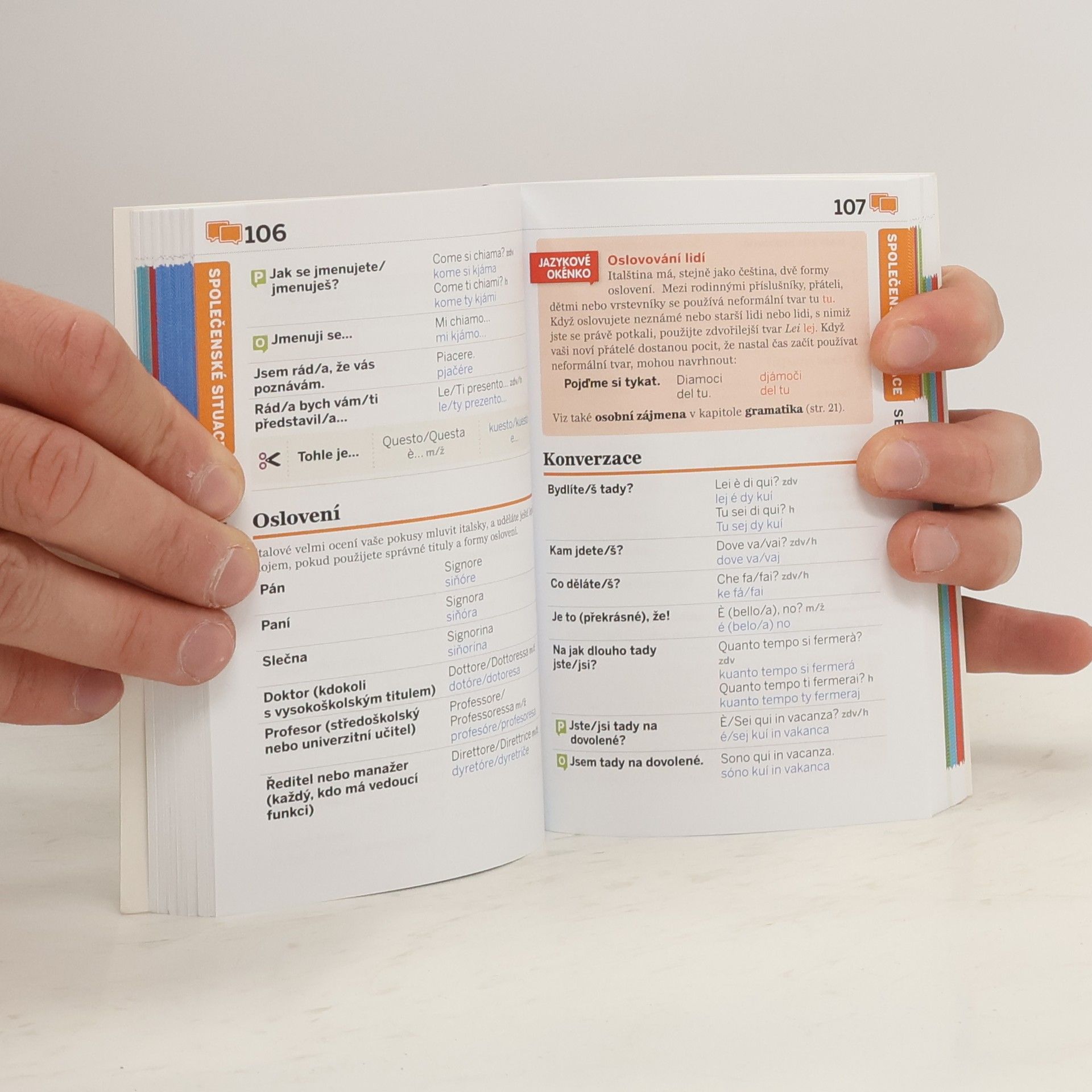 Various authors Italština - konverzace a slovník