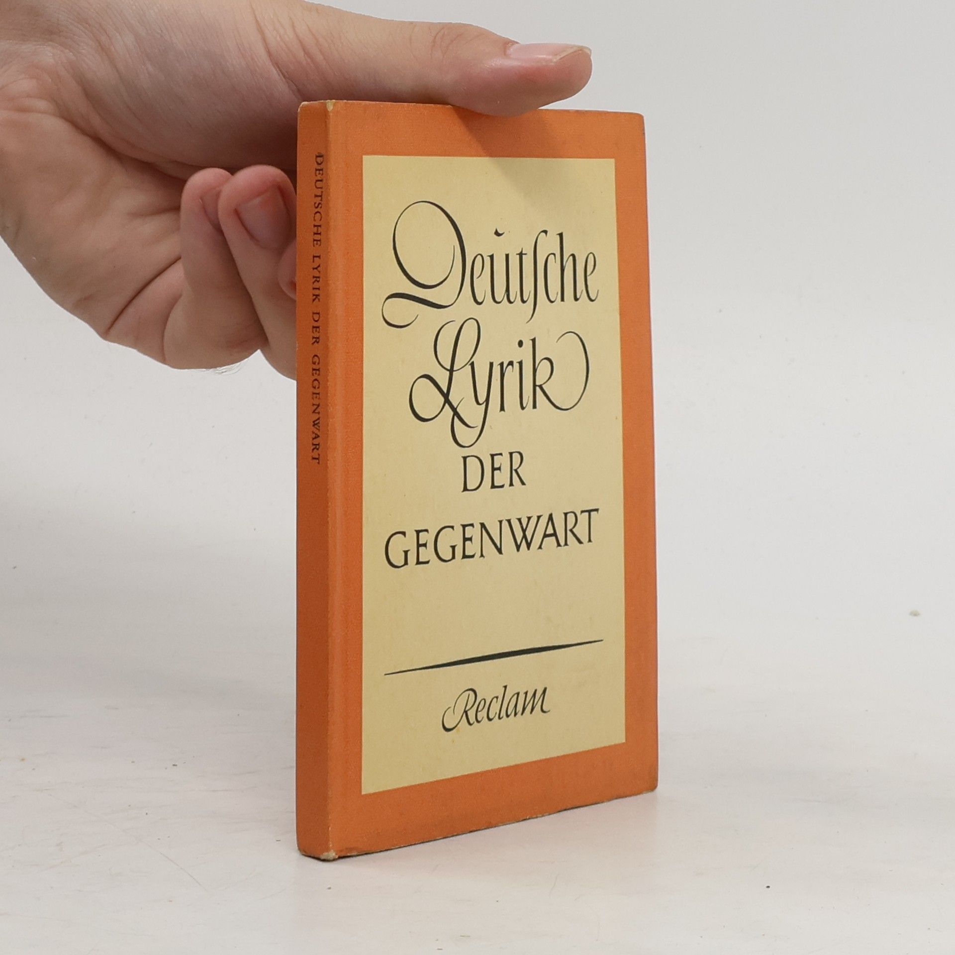 Collectif d'auteurs Deutsche Lyrik der Gegenwart