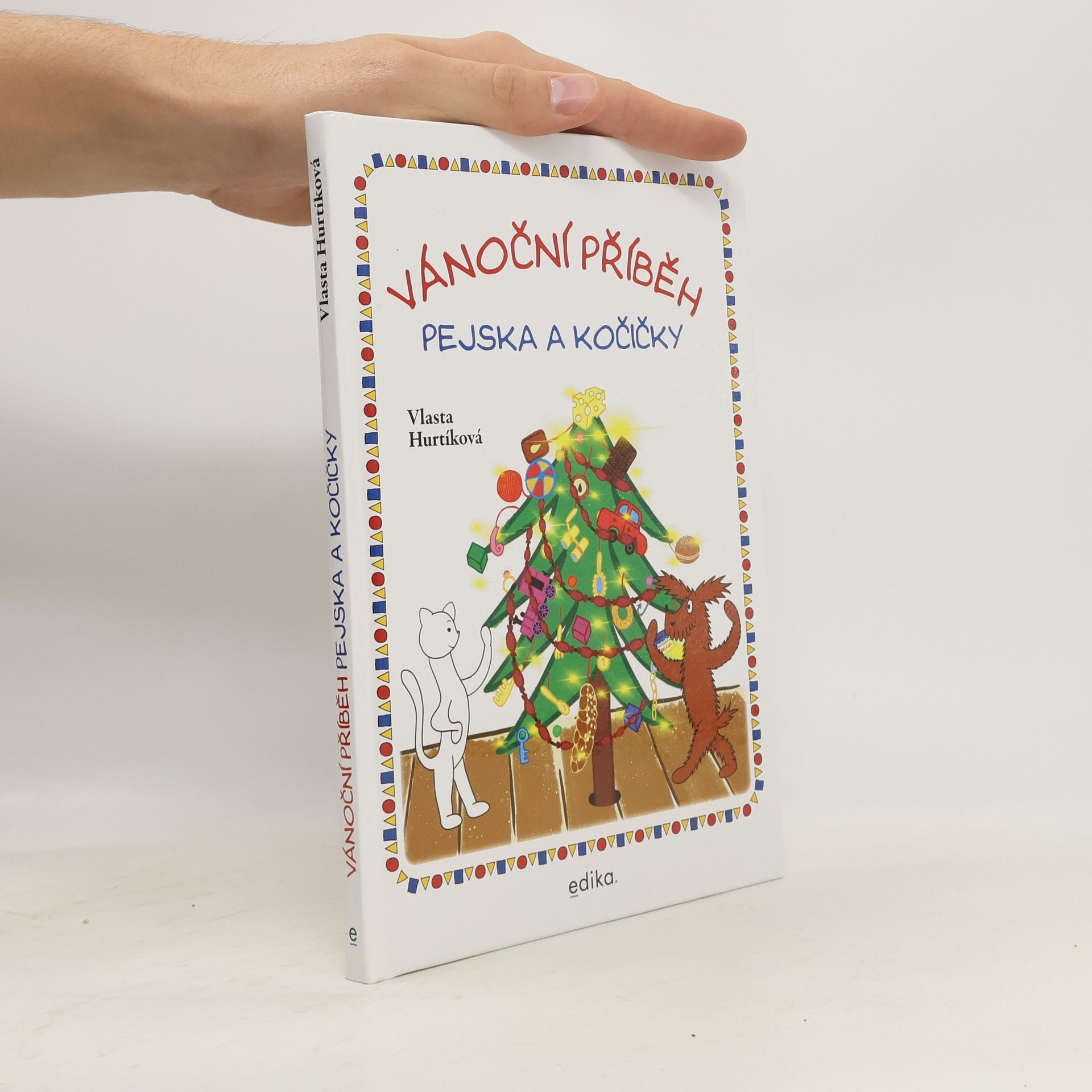 Vlasta Hurtíková Vánoční příběh pejska a kočičky