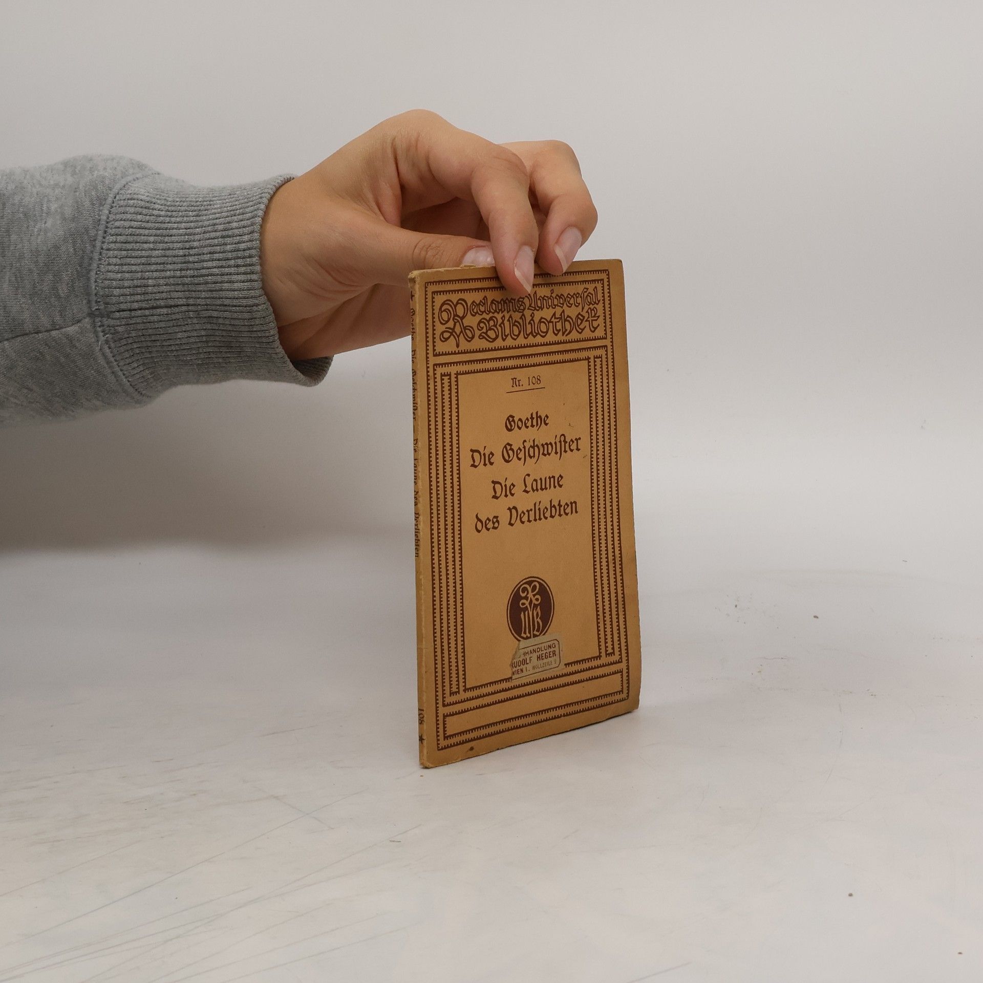 Die Geschwister. Die Laune des Derliebten