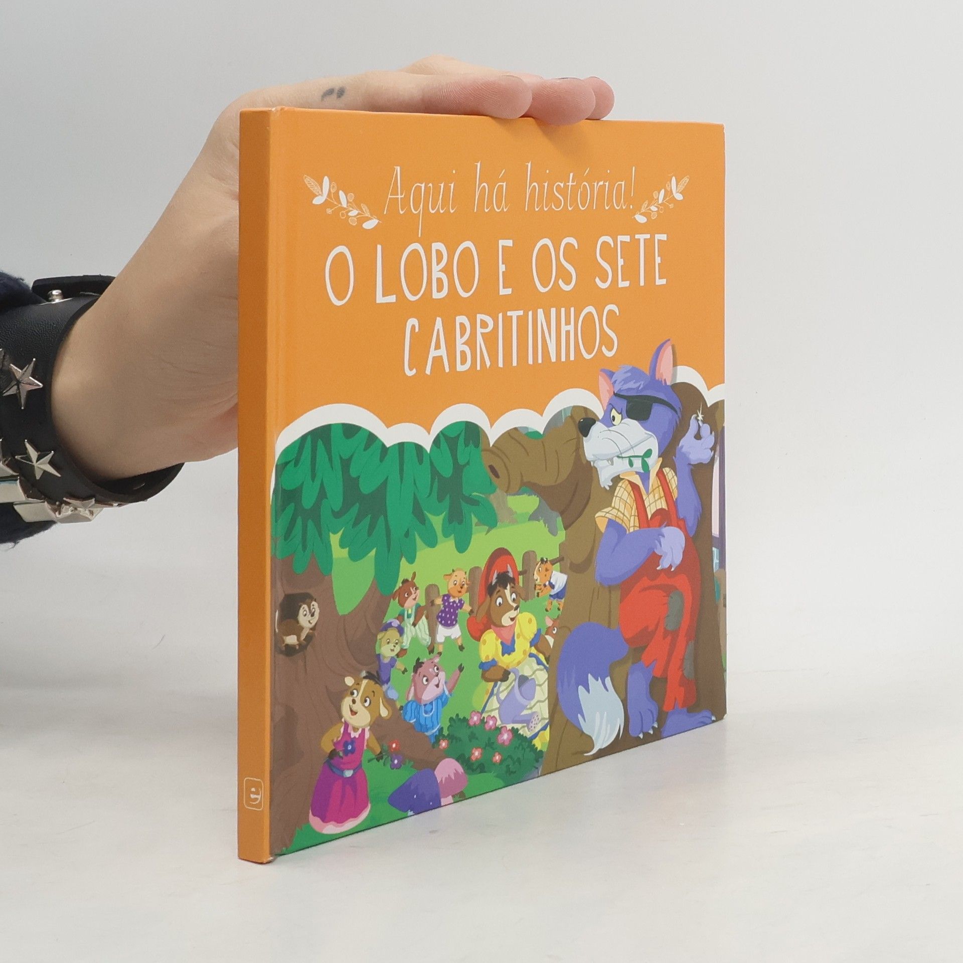 Autores varios Aqui há história. O lobo e os sete cabritinhos