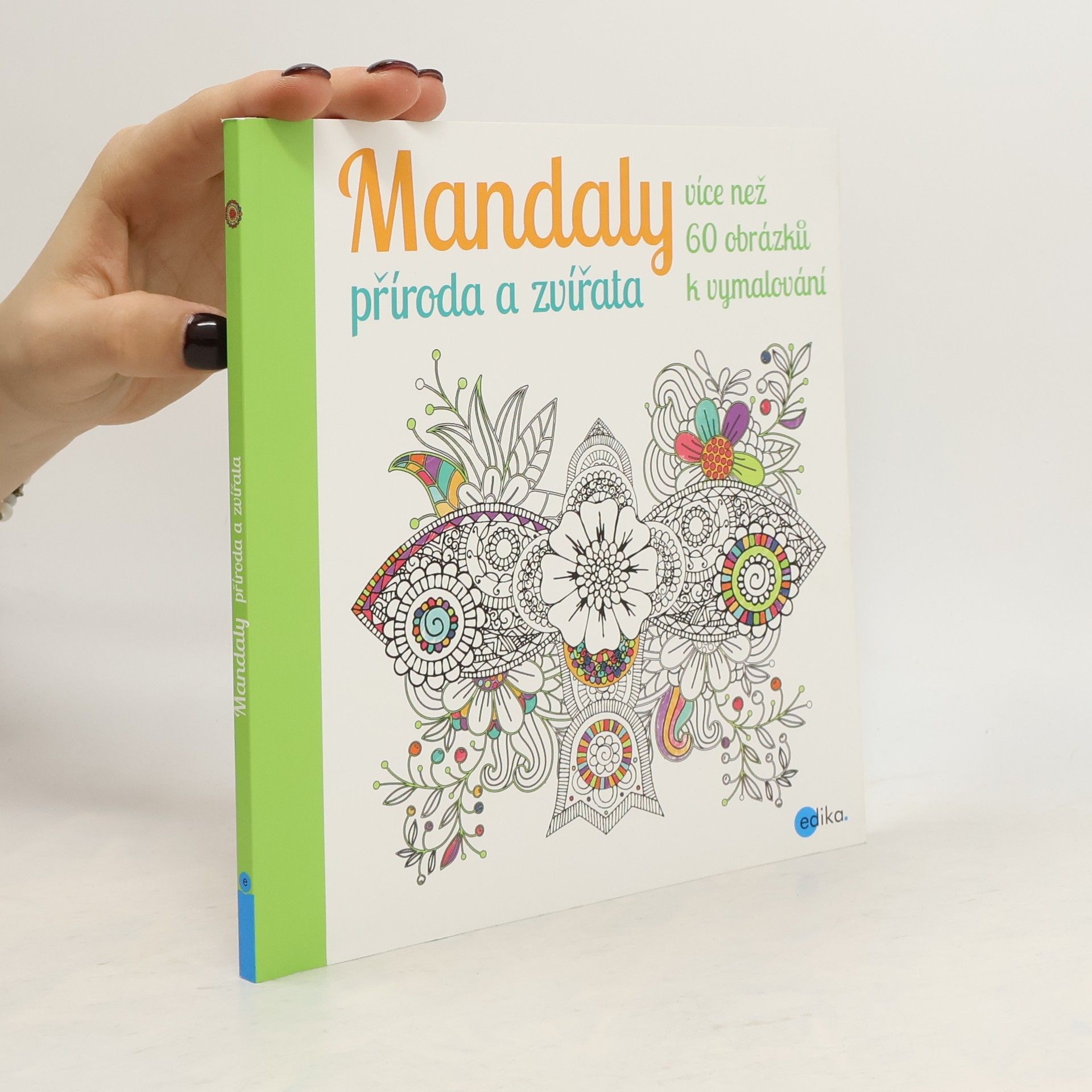 Collectif d'auteurs Mandaly příroda a zvířata: Více než 60 obrázků k vymalování