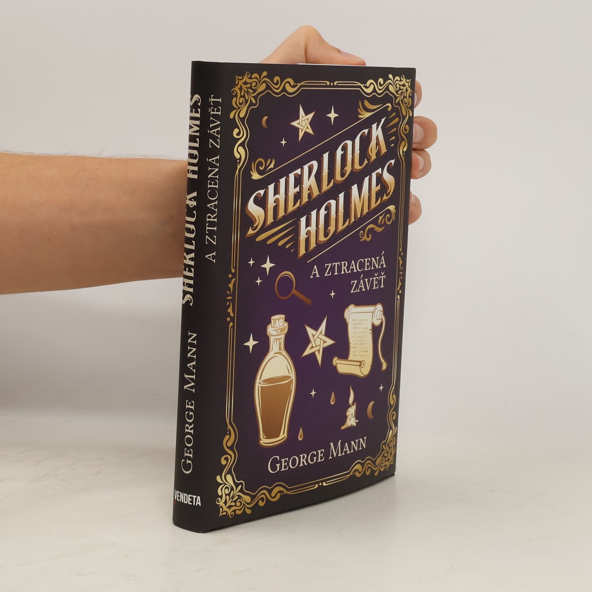 George Mann Sherlock Holmes a ztracená závěť