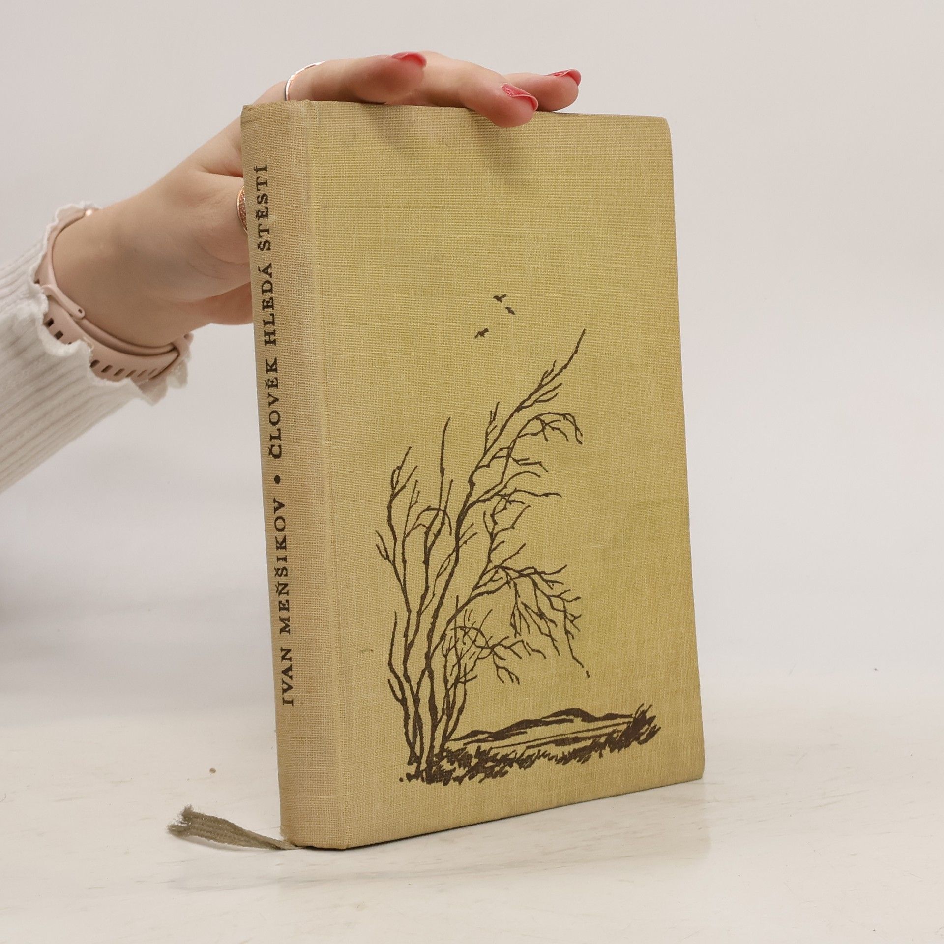 Člověk hledá štěstí