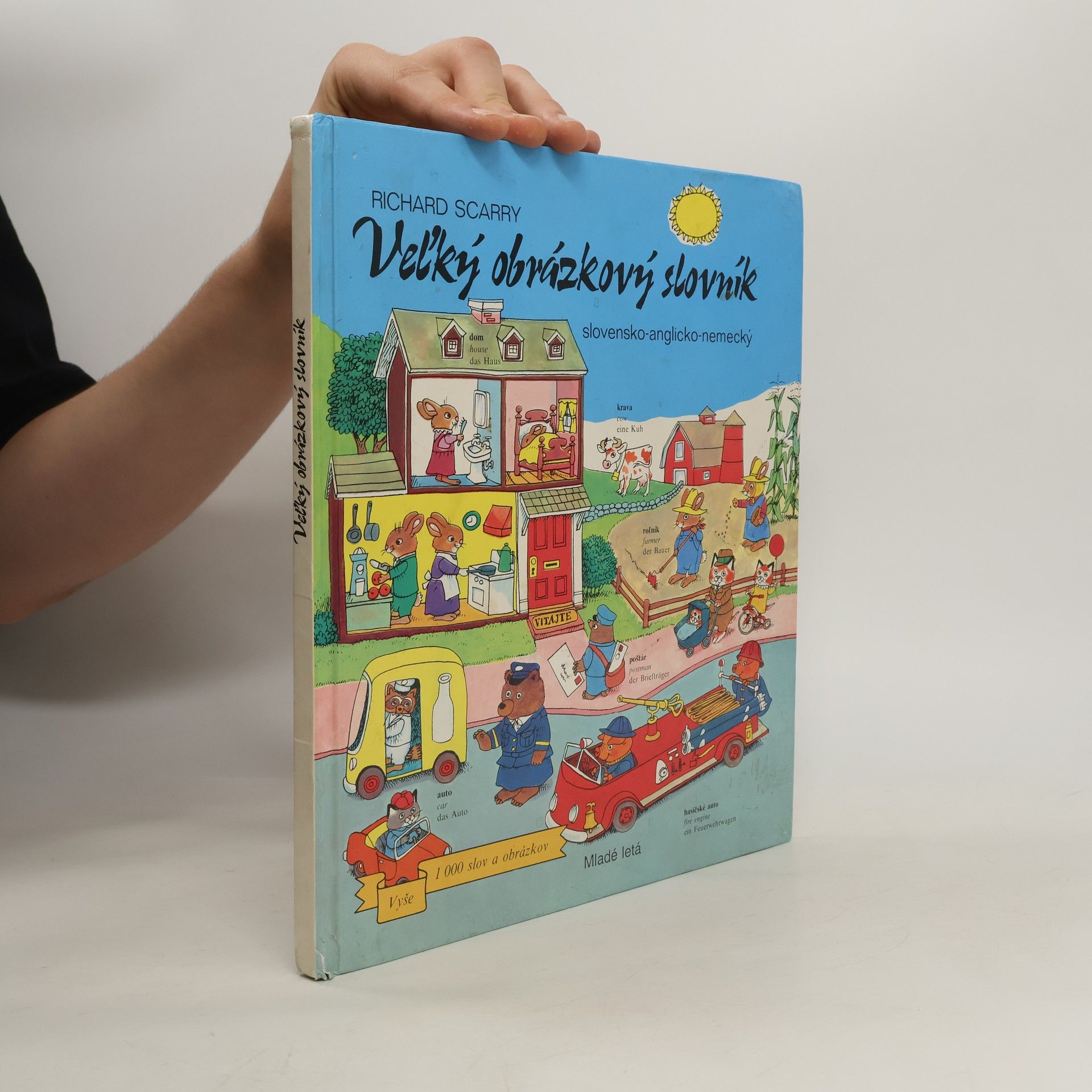 Richard Scarry Veľký obrázkový slovník. Slovensko-anglicko-nemecký
