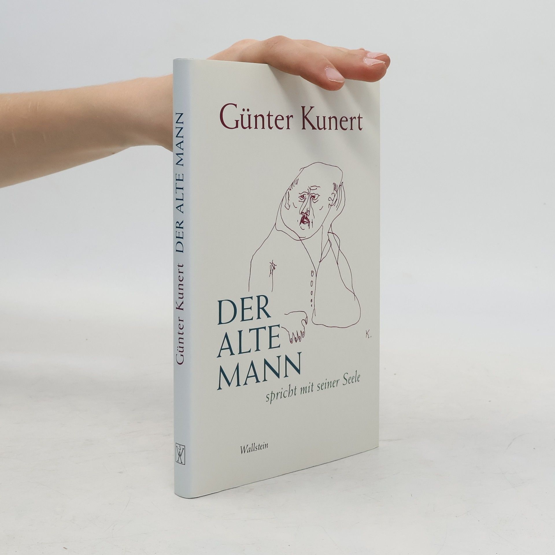 Der alte Mann spricht mit seiner Seele