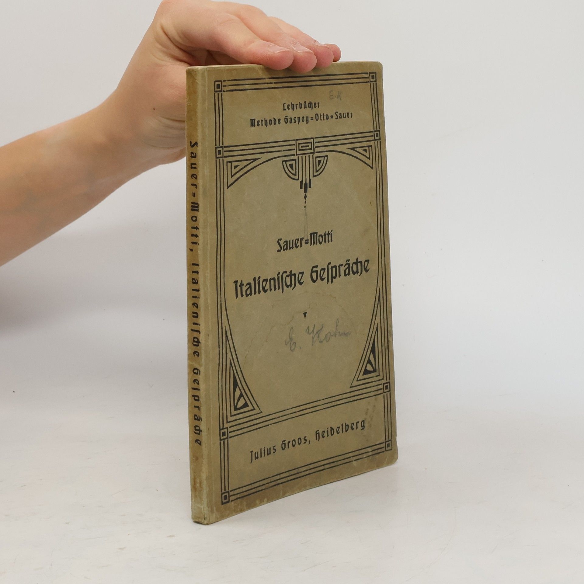 C. M. Sauer Italienische Gespräche