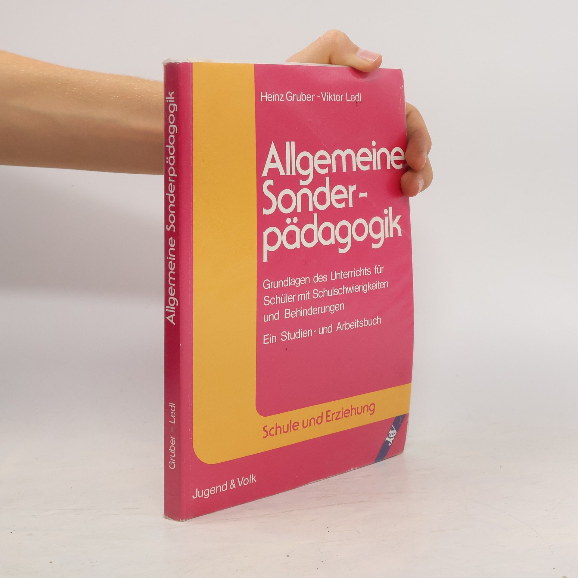 Allgemeine Sonderpädagogik : Grundlagen des Unterrichts für Schüler mit Schulschwierigkeiten und Behinderungen : ein Studien und Arbeitsbuch