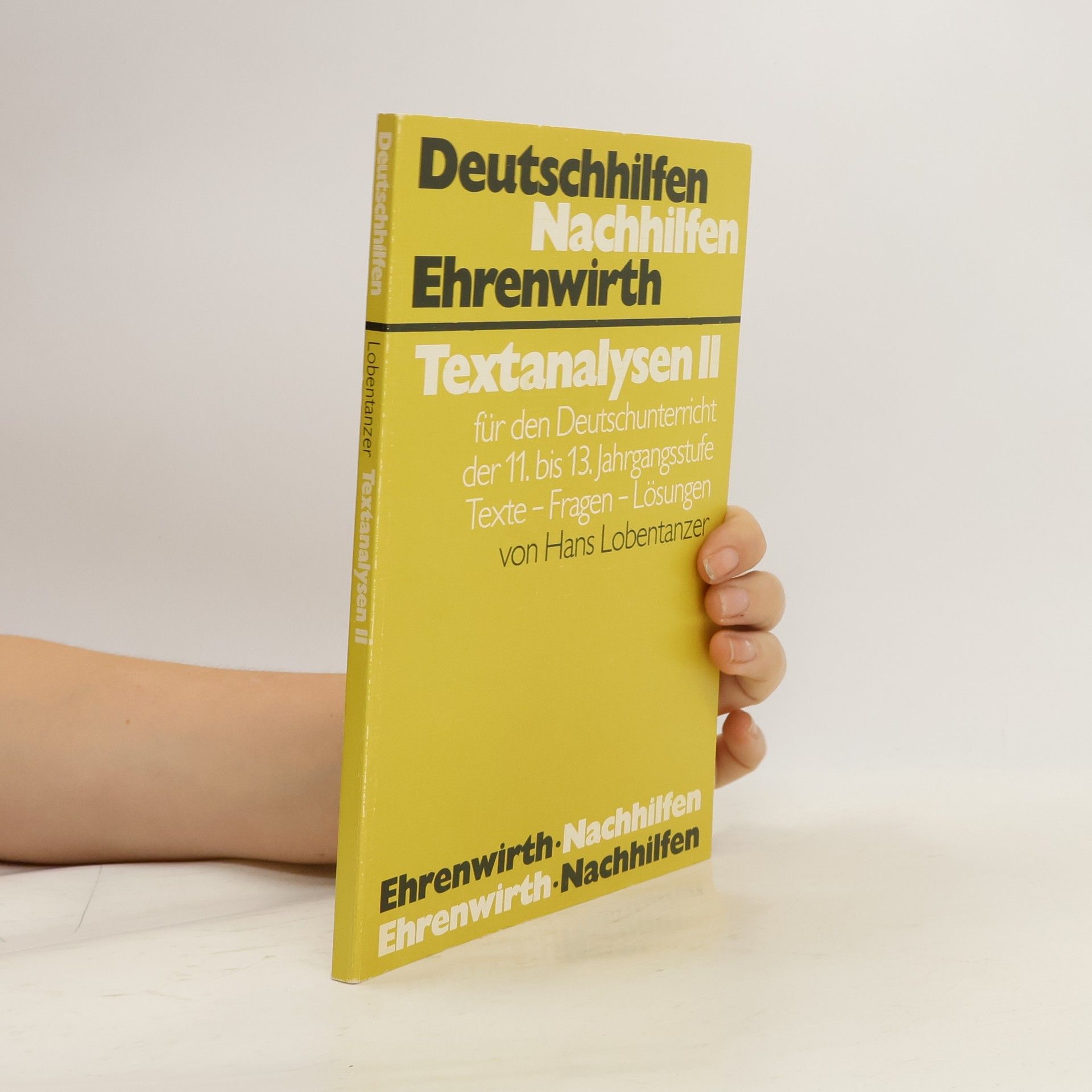 Hans Lobentanzer Deutschhilfen, Nachhilfen