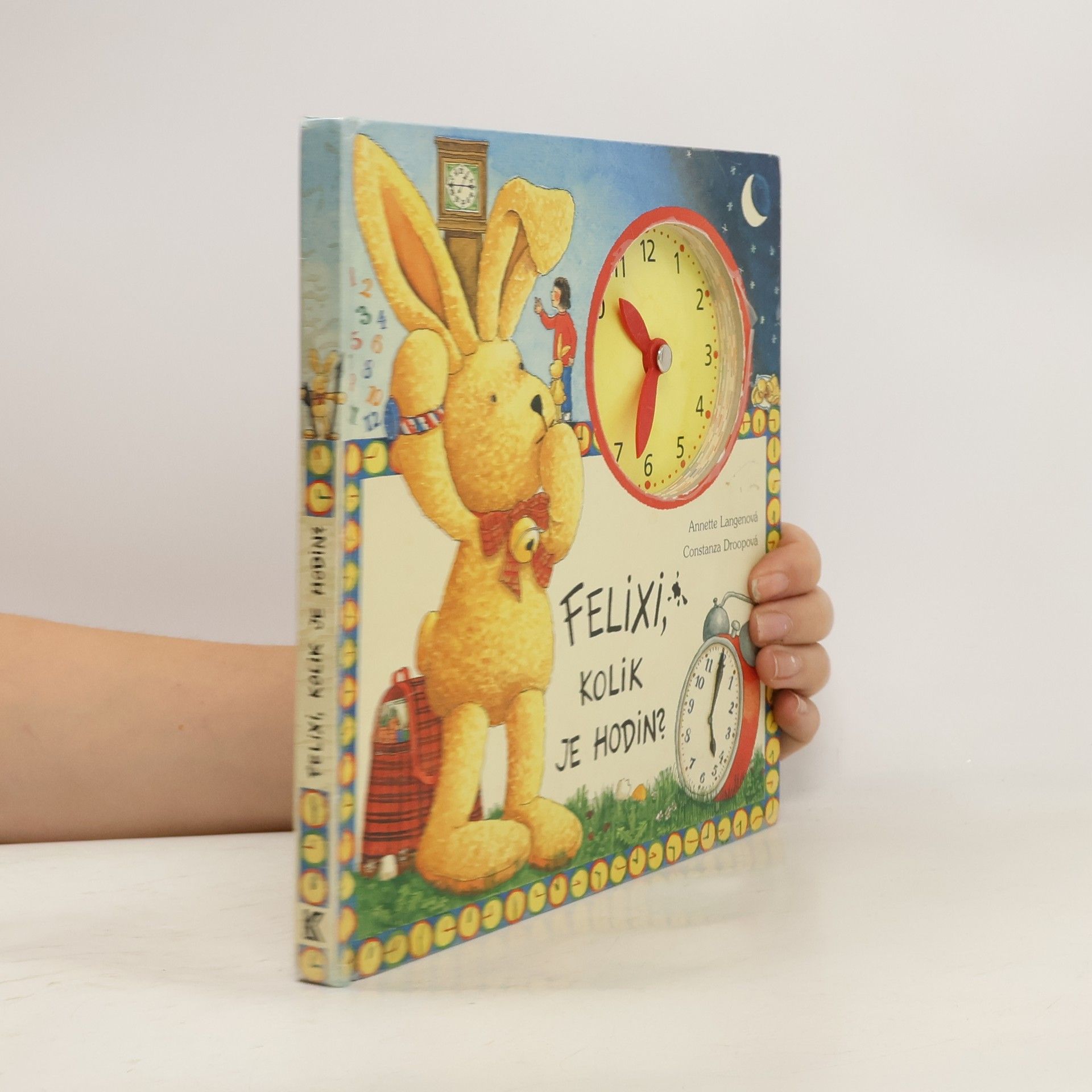 Felixi, kolik je hodin? (knížka s hodinami s pohyblivými ručičkami)