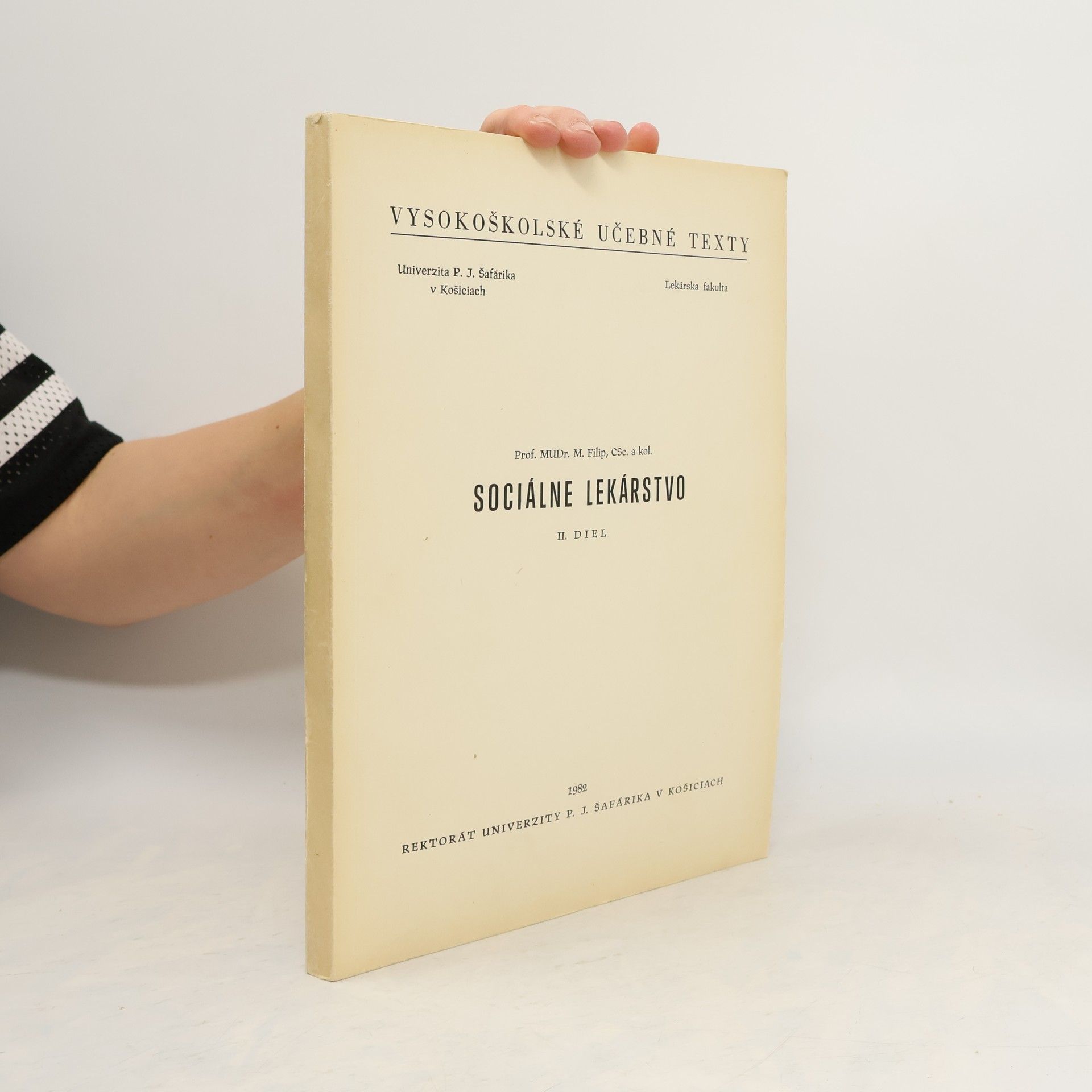 Sociálne lékarstvo. II. diel