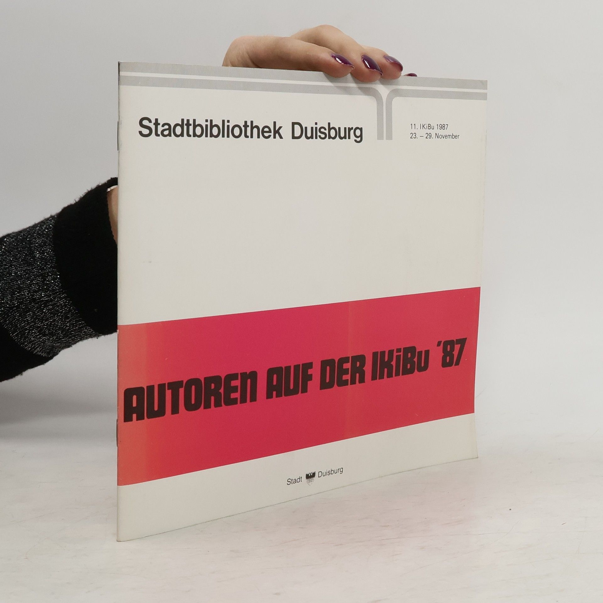 Various authors Autoren auf der IKiBu '87