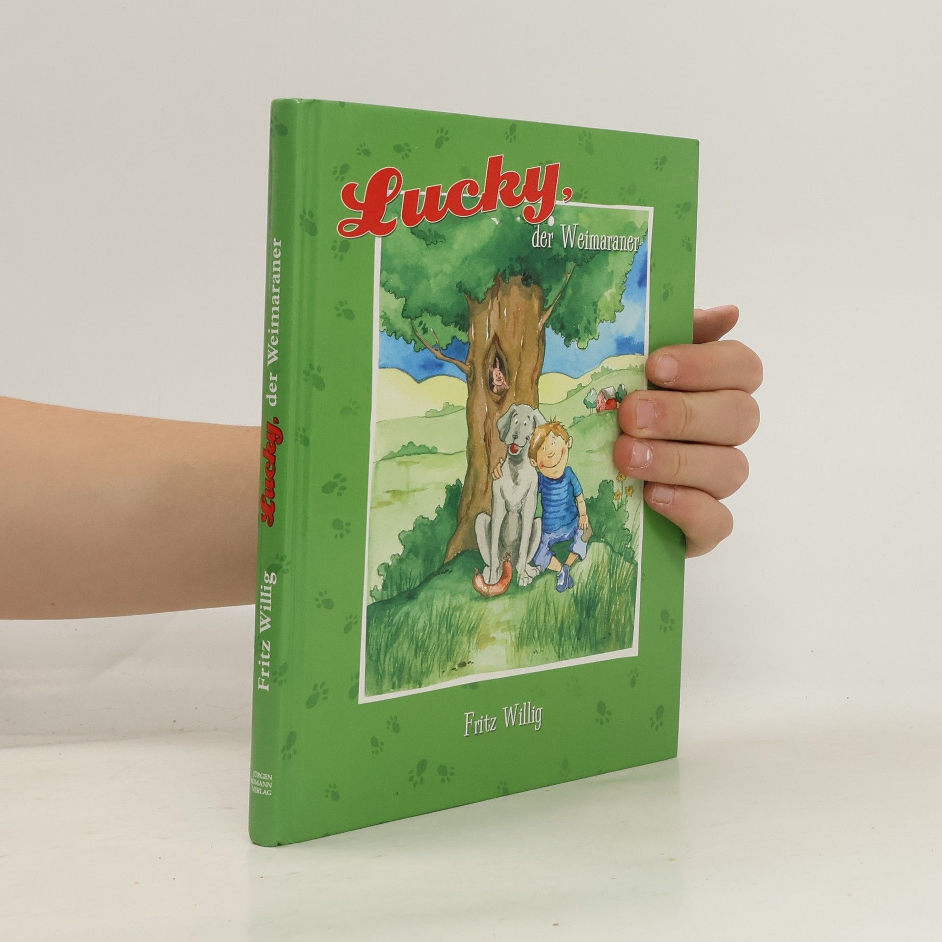 Lucky, der Weimaraner