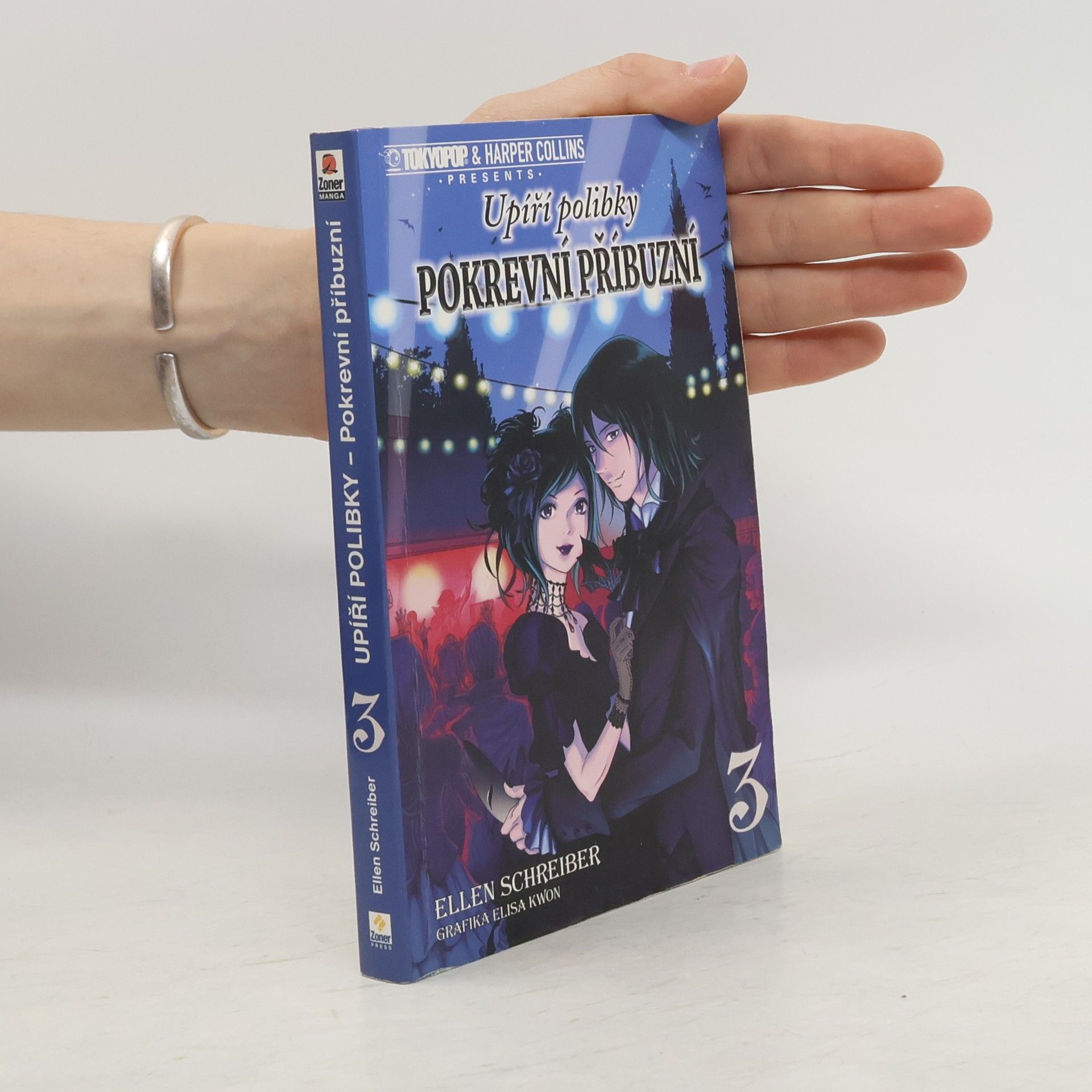 Ellen Schreiber Upíří polibky. Pokrevní příbuzní. Kniha třetí