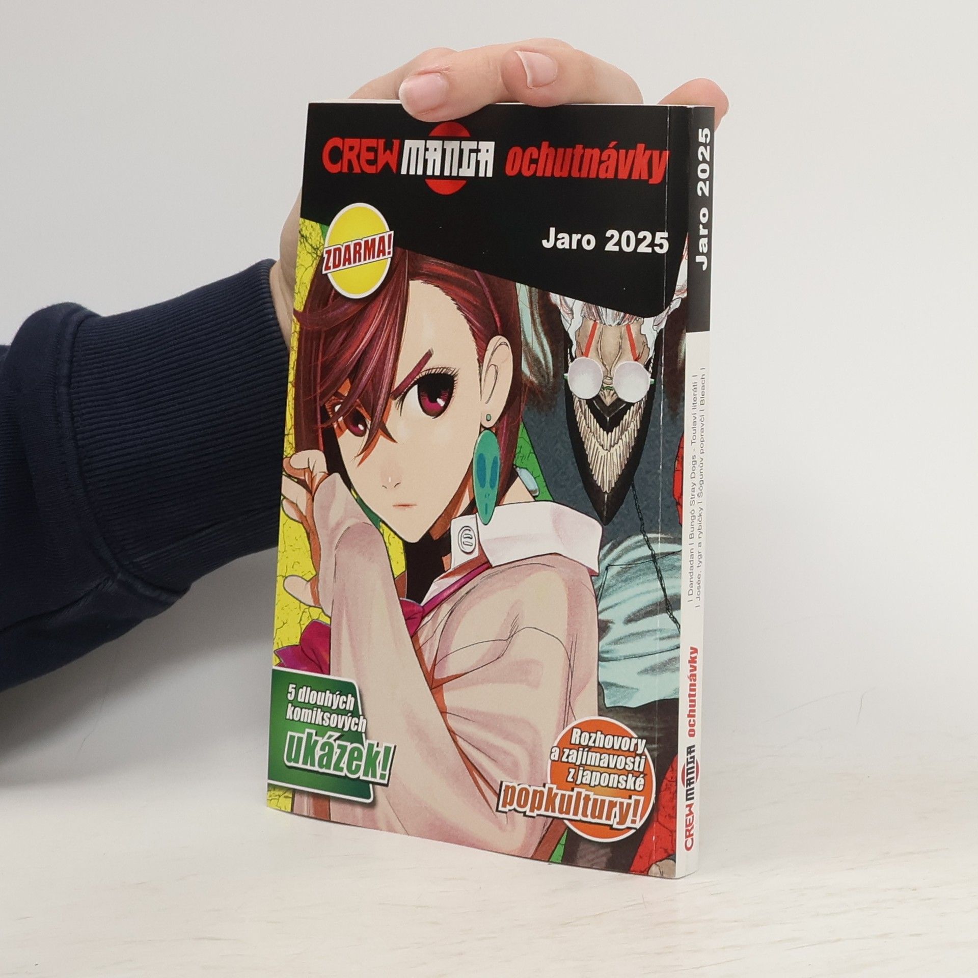 Autorenkollektiv Crew manga ochutnávky. Jaro 2025