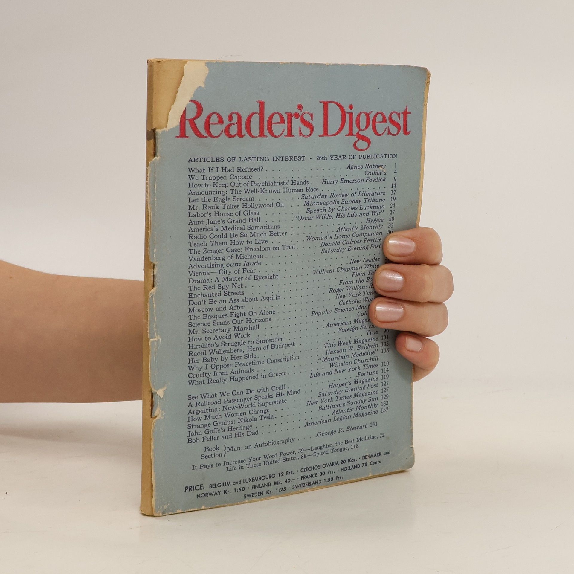 Autores varios The Reader's Digest 7/1947