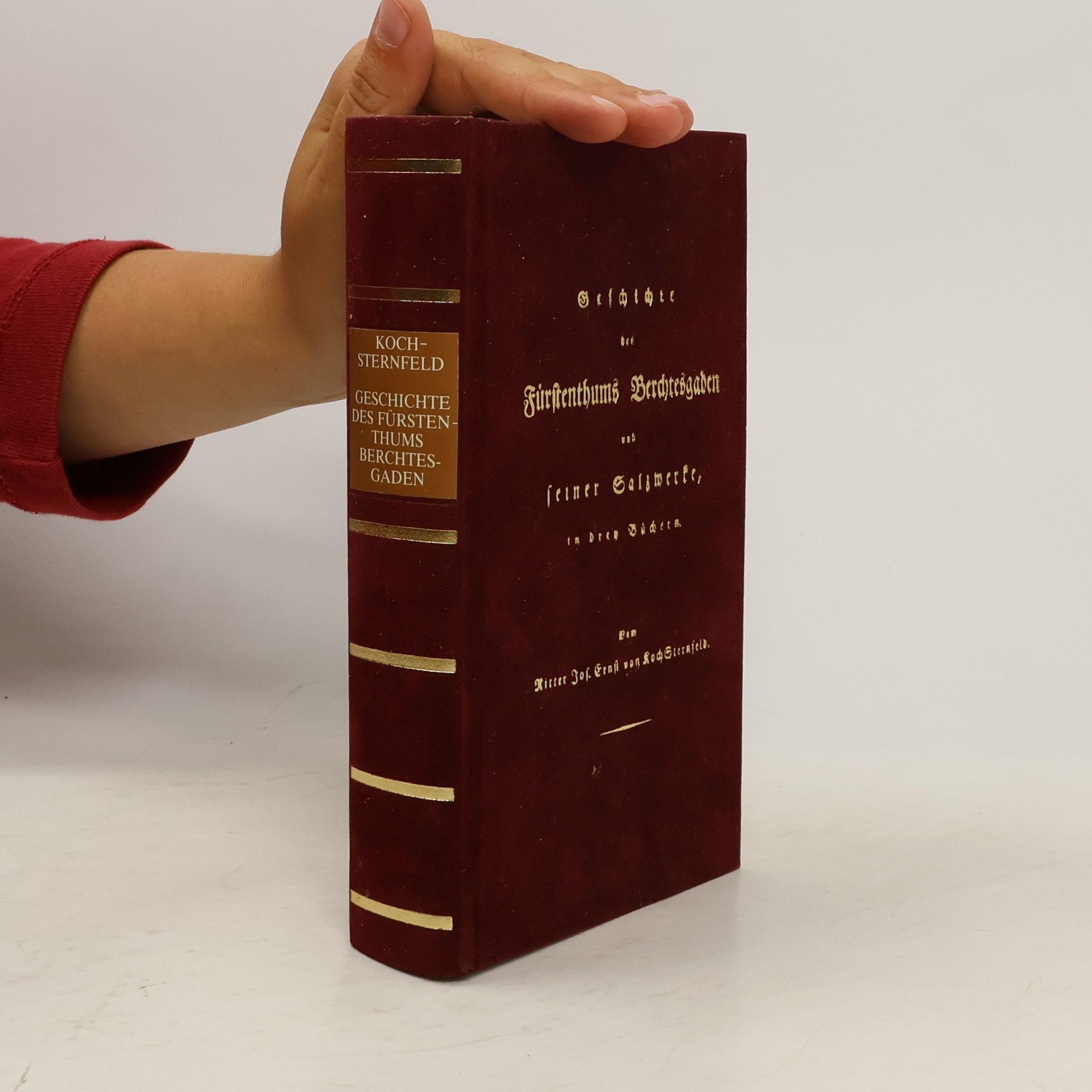 Geschichte des Fürstenthums Berchtesgaden und seiner Salzwerke