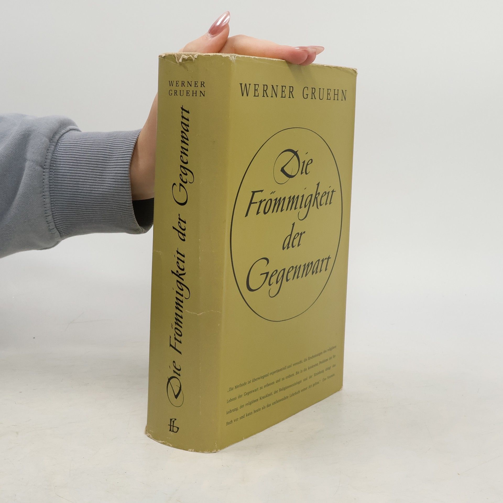 Die Frömmigkeit der Gegenwart