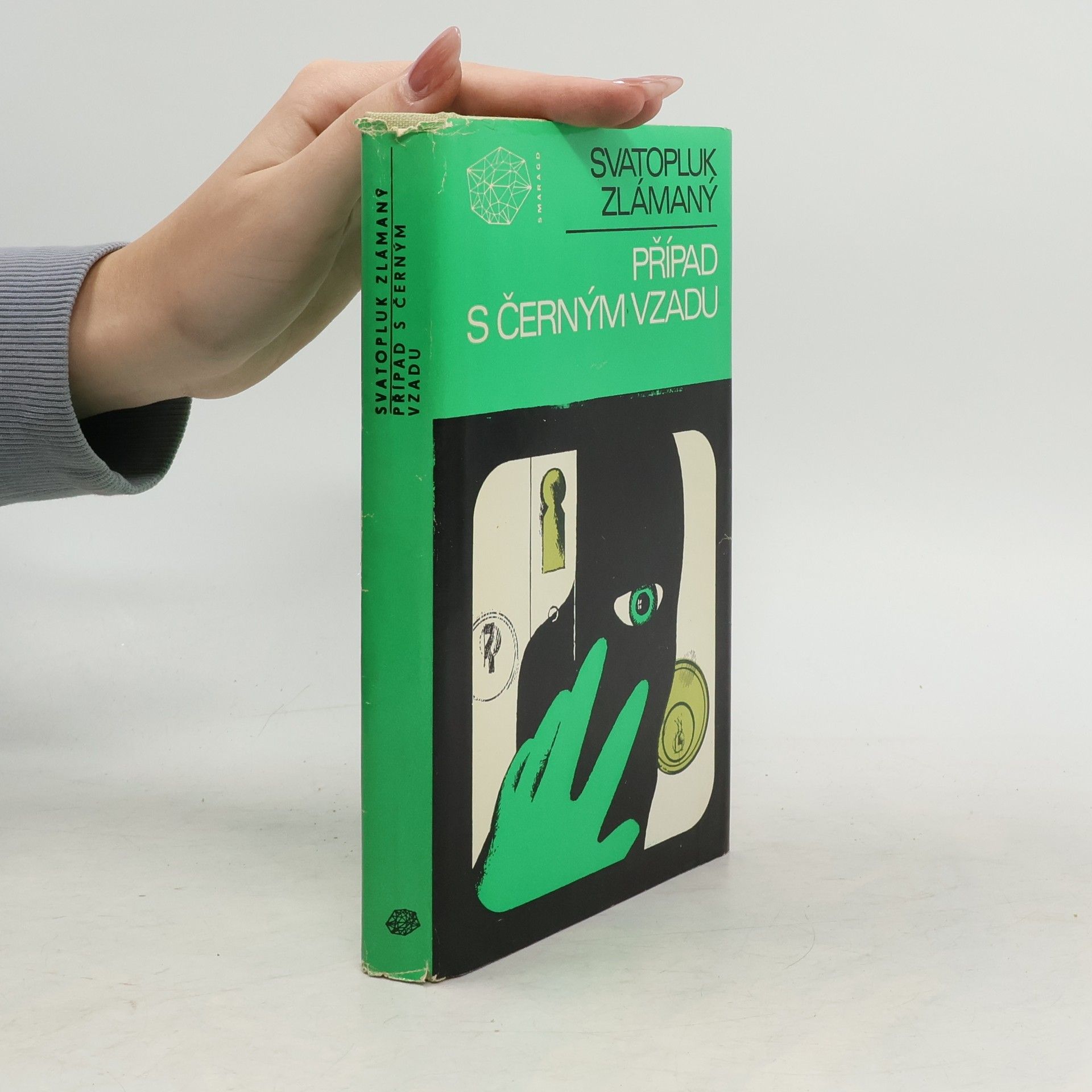 Svatopluk Zlámaný Případ s černým vzadu