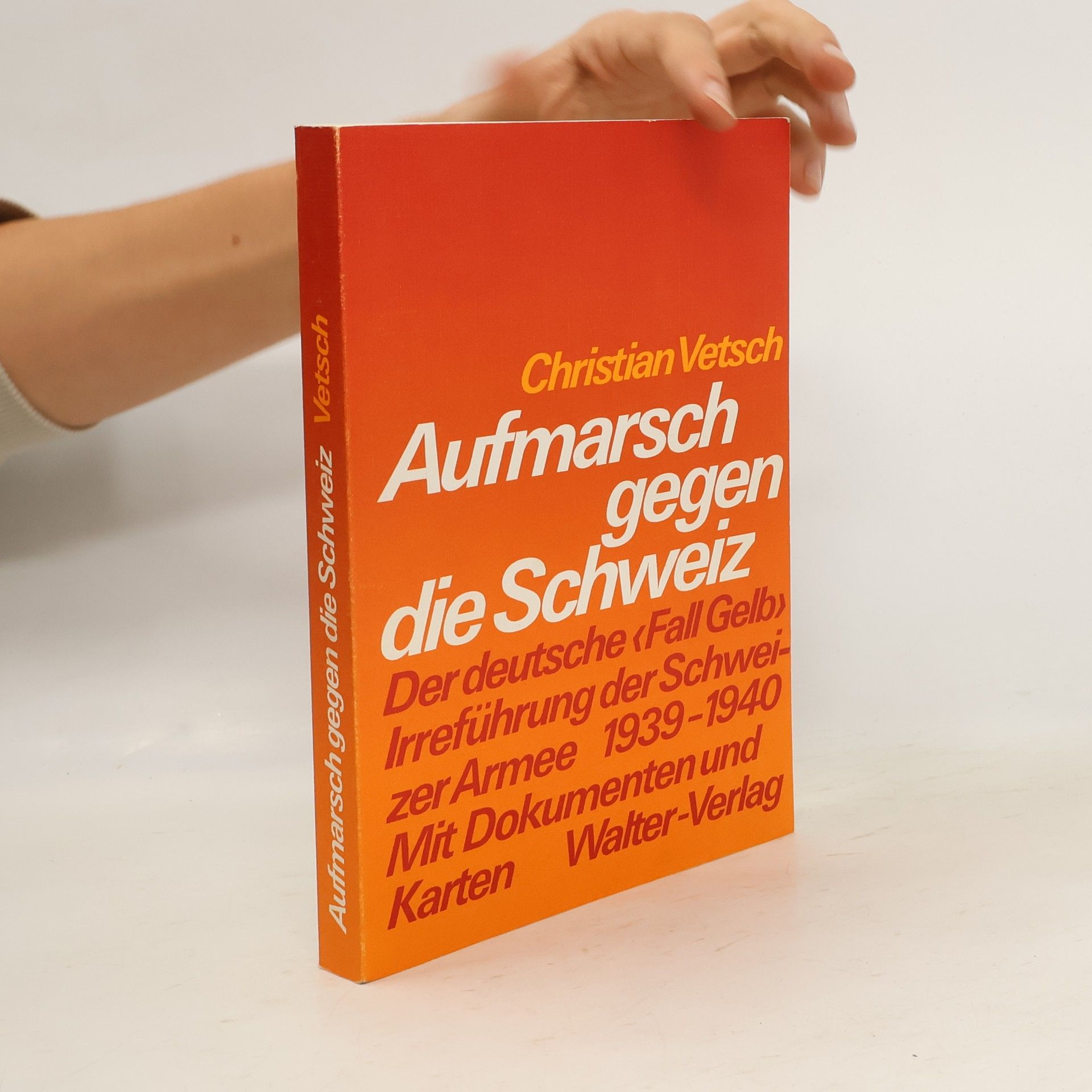 Christian Vetsch Aufmarsch gegen die Schweiz