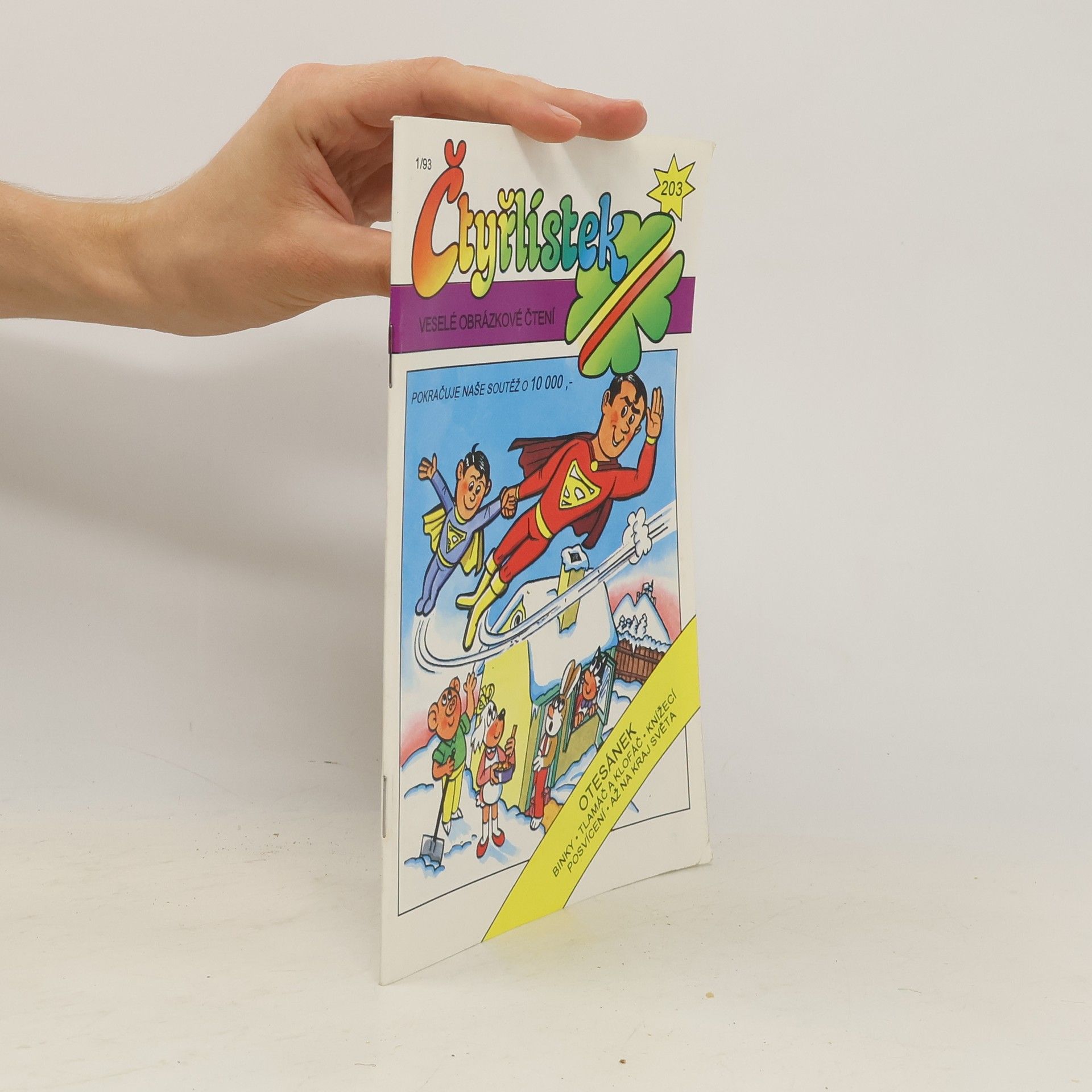 Autorenkollektiv Čtyřlístek 203. 1/1993. Otesánek