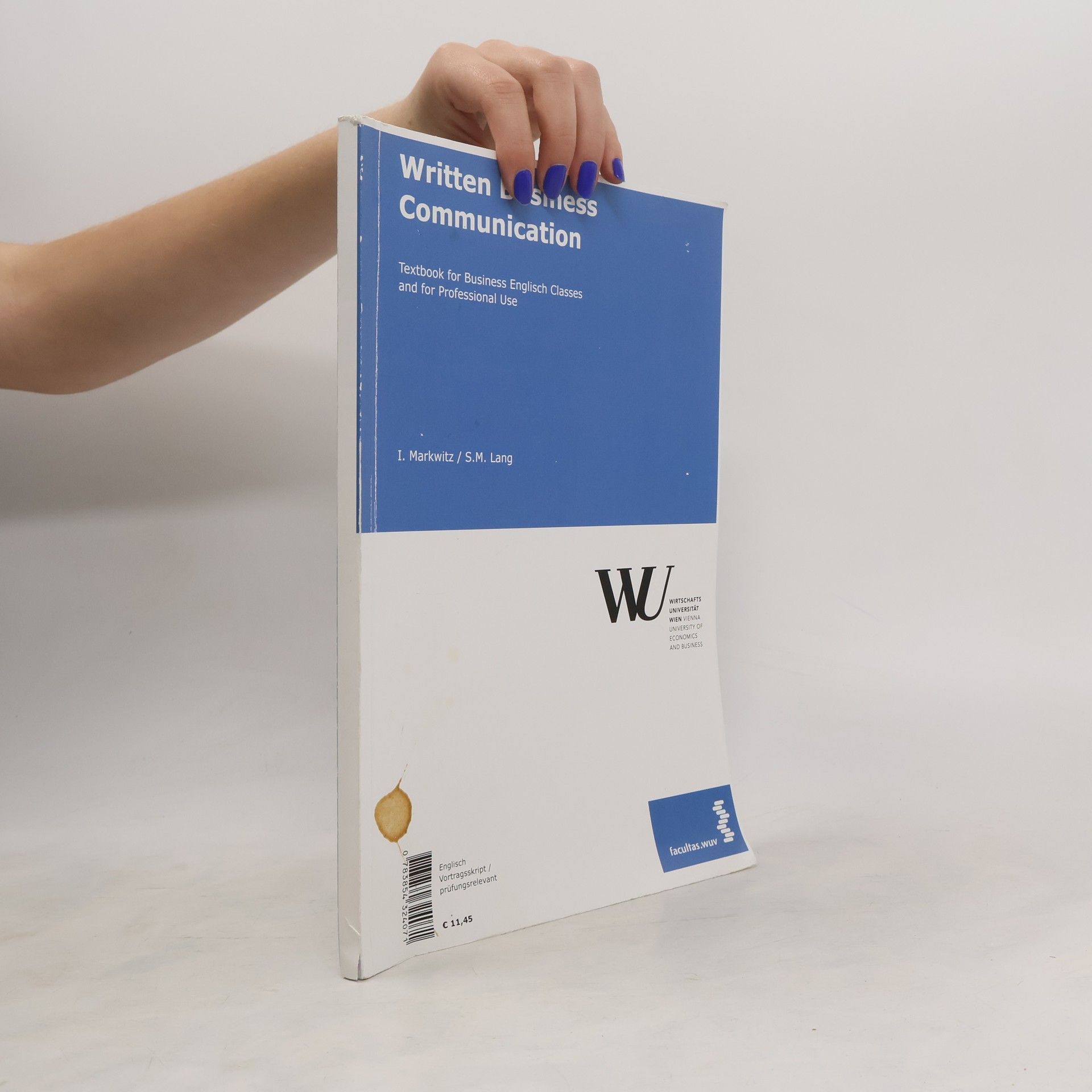 I. Markwitz  Written Business Communication