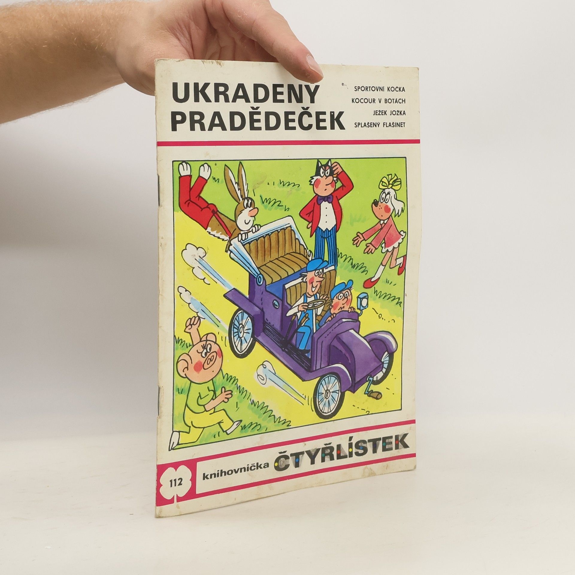 Jaroslav Němeček Čtyřlístek 112. Ukradený pradědeček