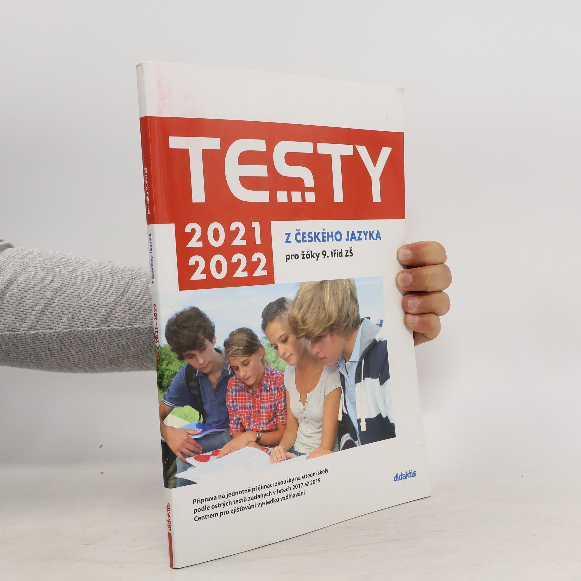 Collectif d'auteurs Testy z českého jazyka pro žáky 9. tříd ZŠ 2021/2022