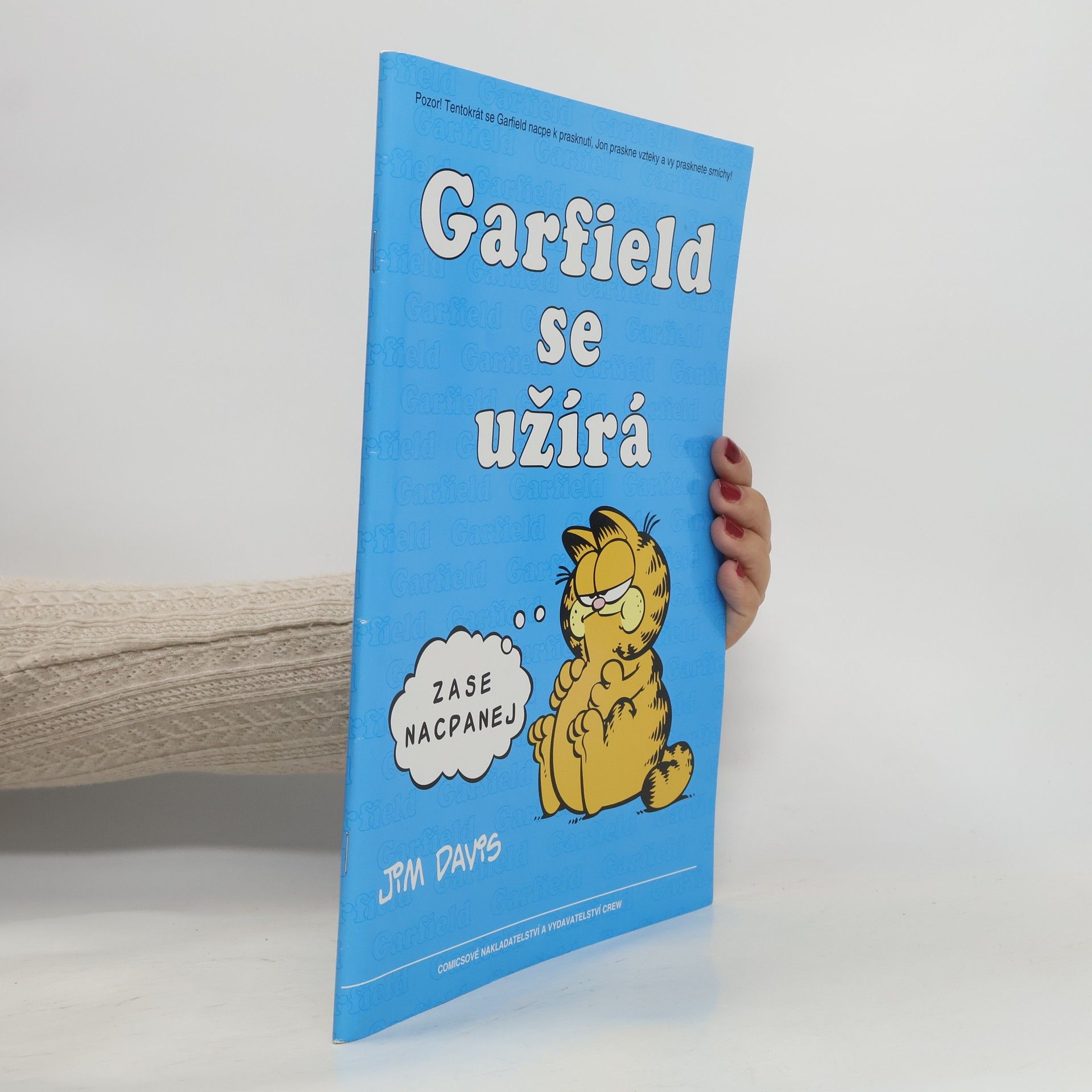 Jim Davis Garfield se užírá