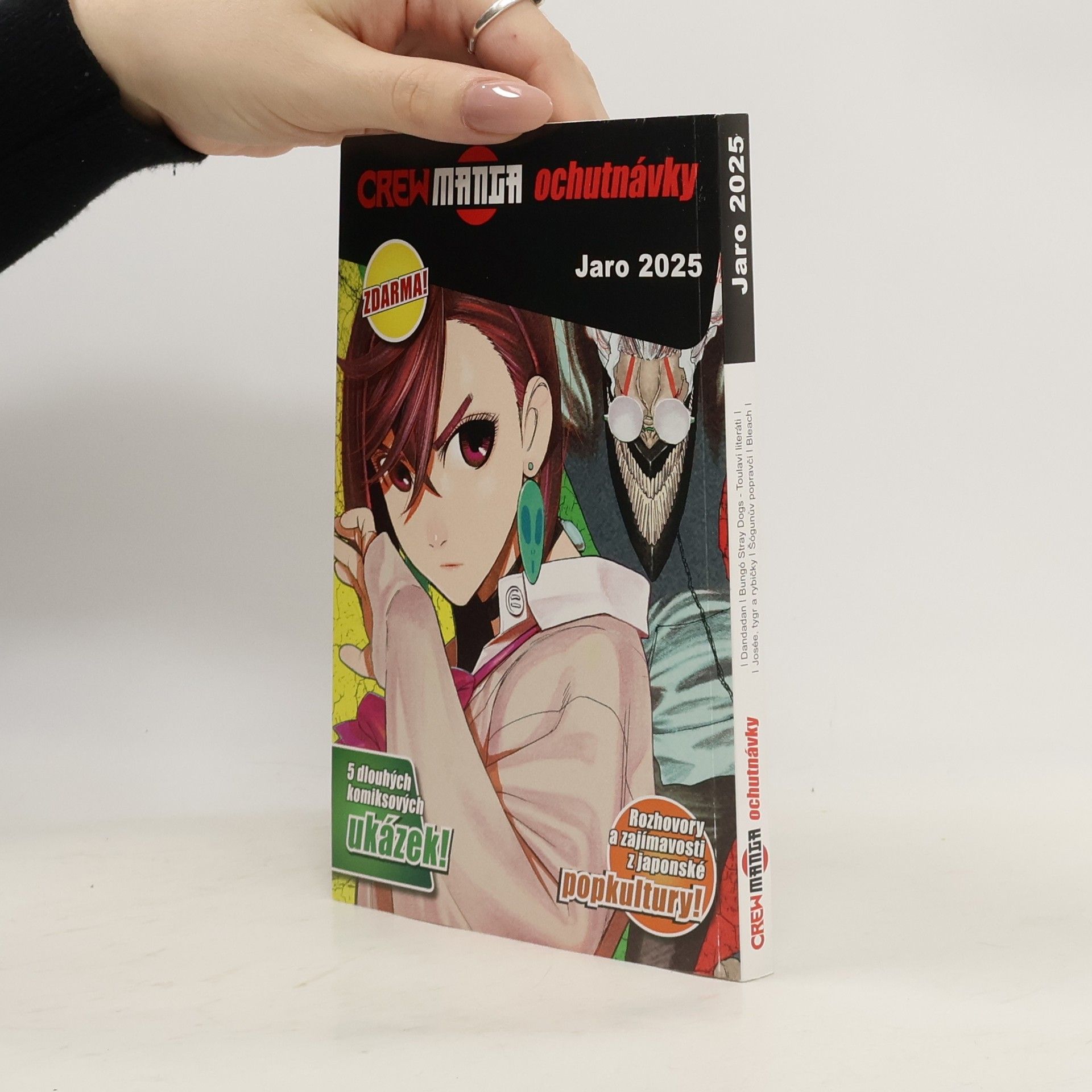 Collectif d'auteurs Crew manga ochutnávky. Jaro 2025