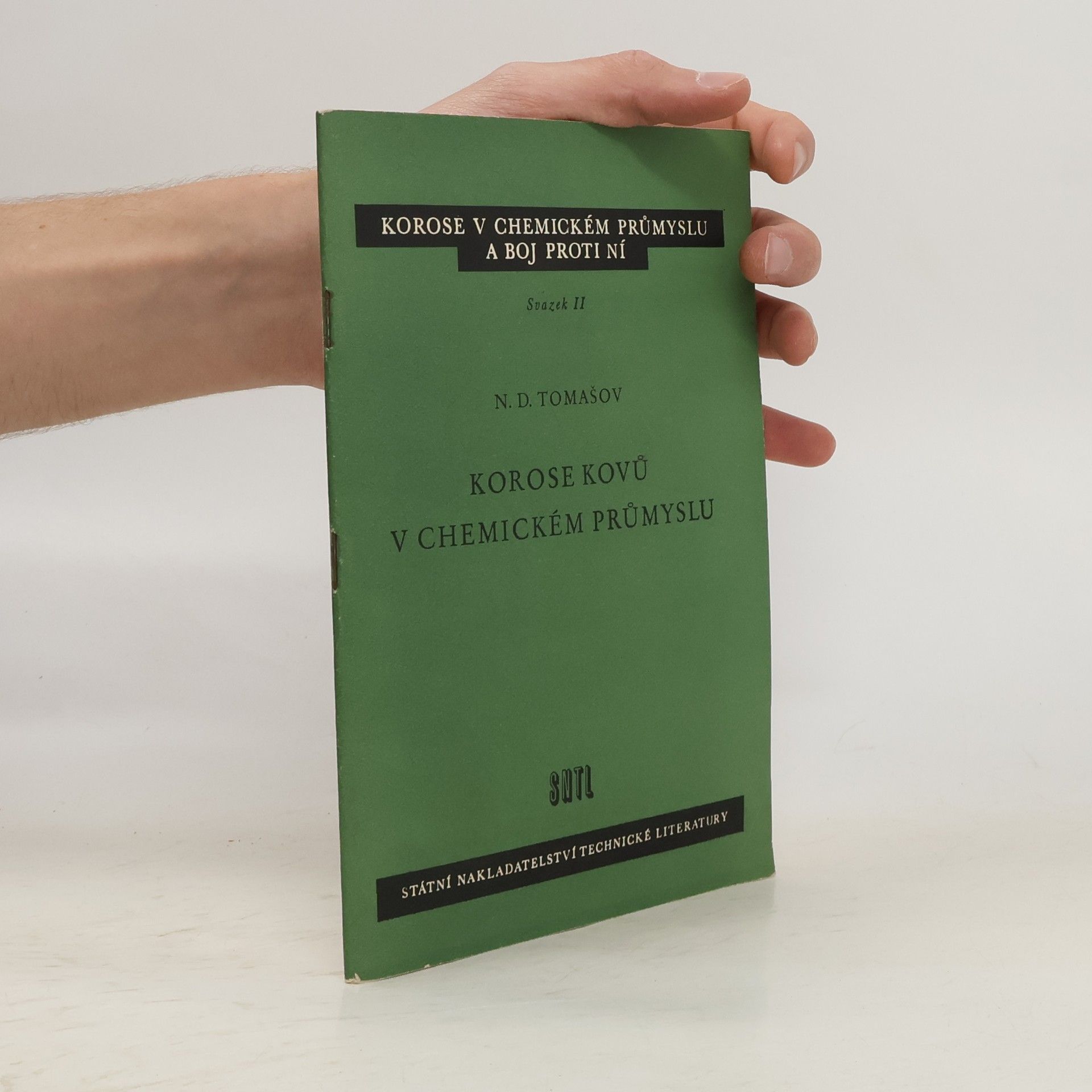 Nikon Danilovič Tomašov Korose kovů v chemickém průmyslu