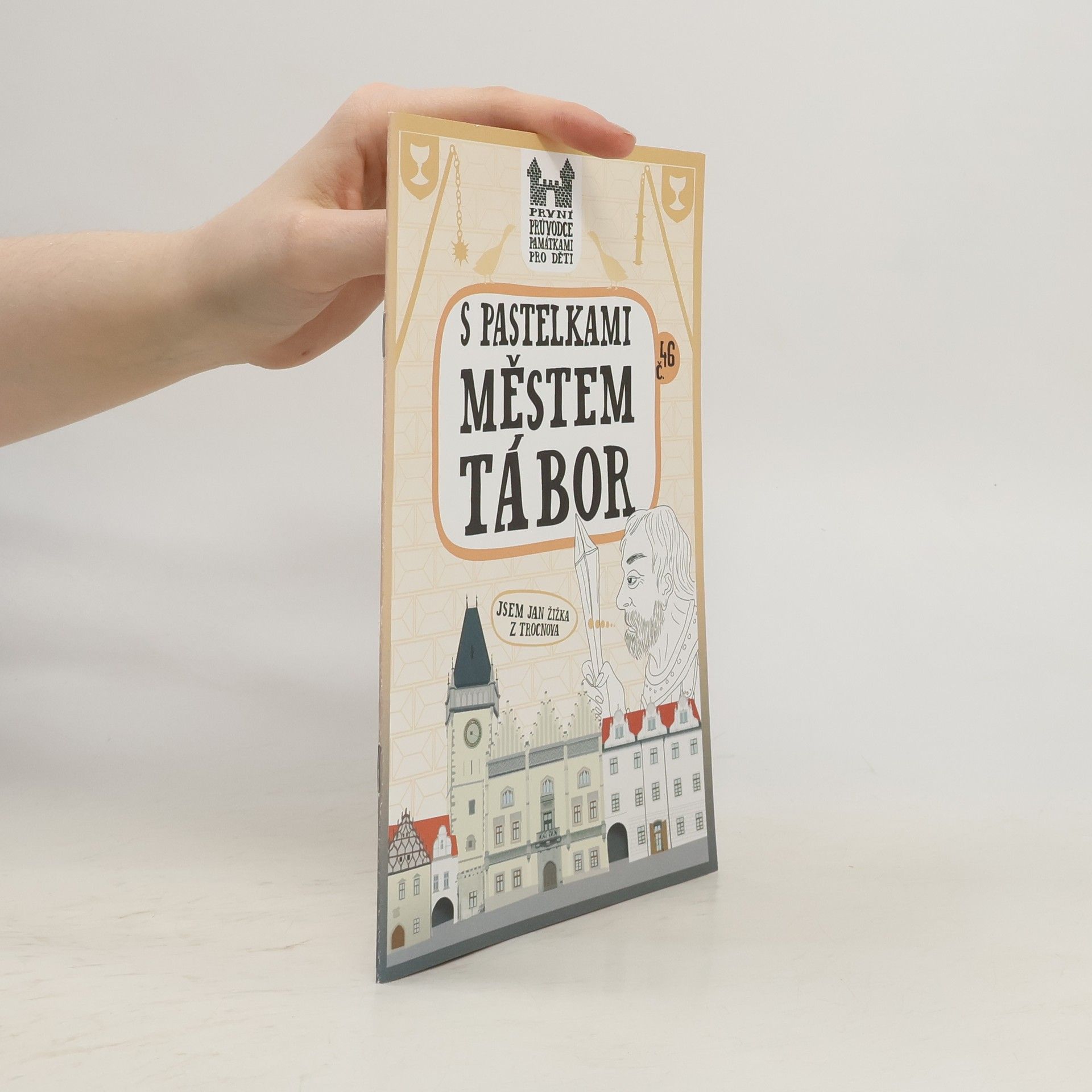 Eva Chupíková S pastelkami městem Tábor