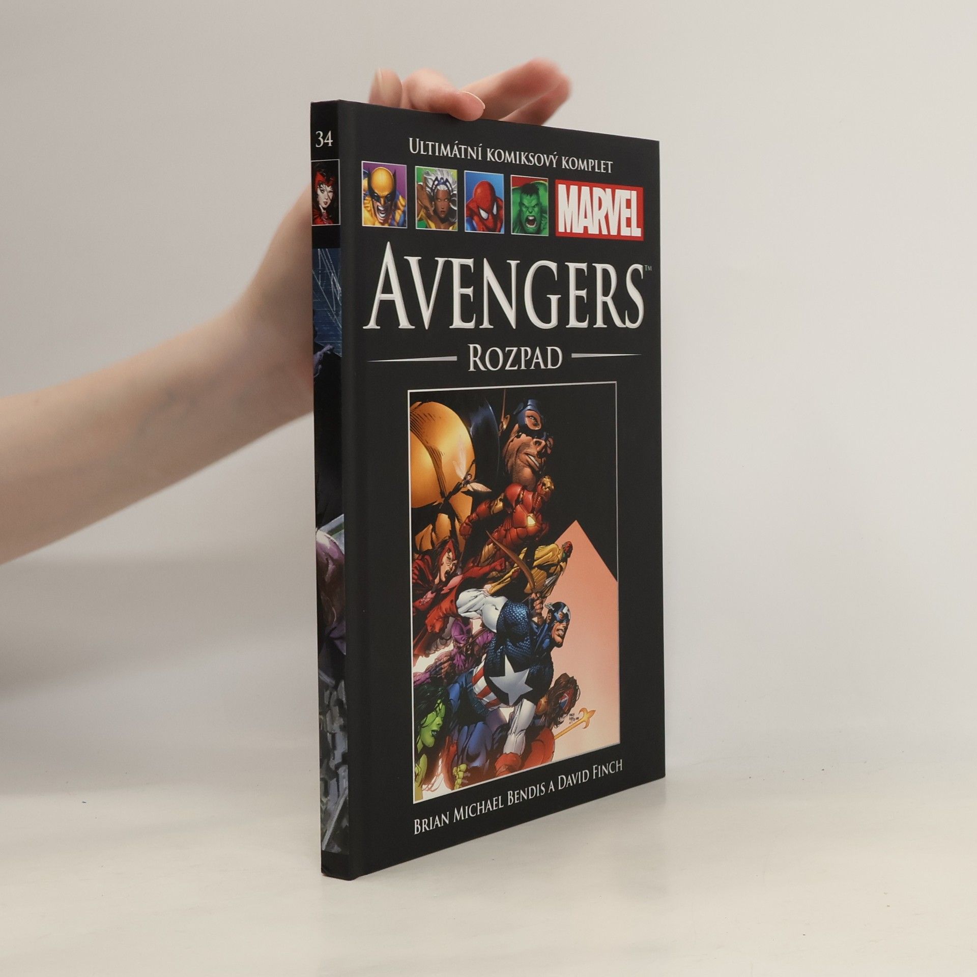 Brian Michael Bendis Ultimátní komiksový komplet 34. Avengers. Rozpad