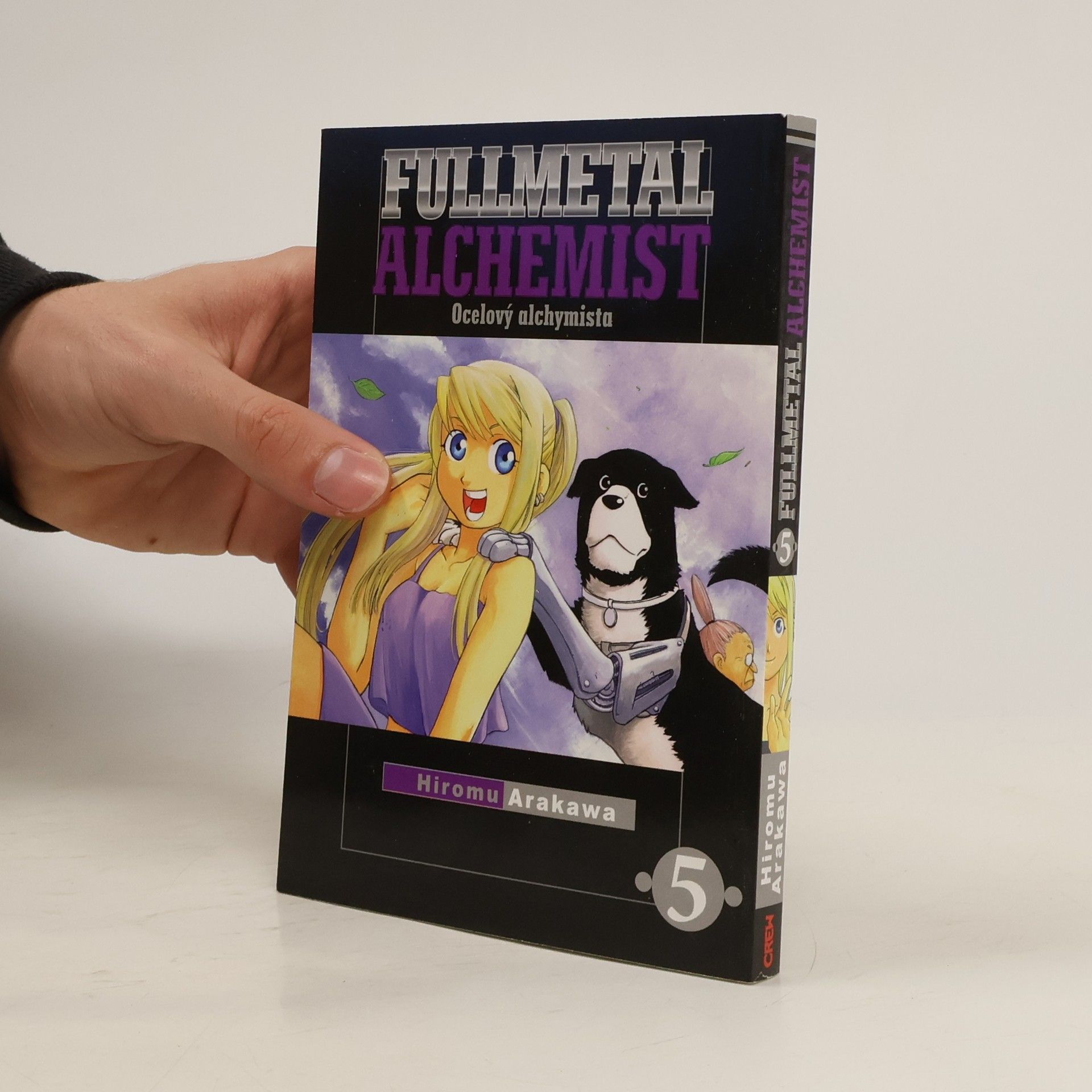 Hiromu Arakawa Ocelový alchymista 5