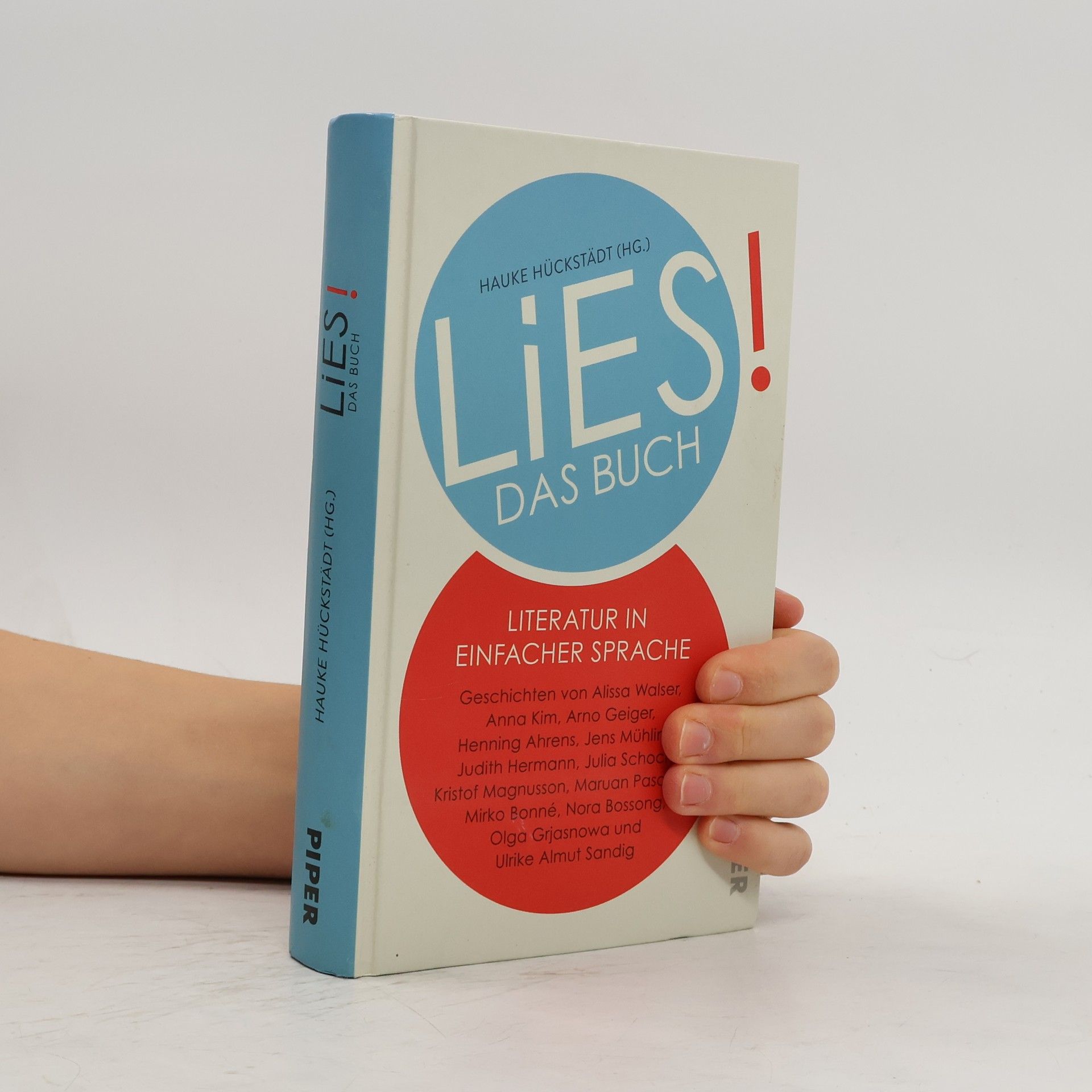 Hauke Hückstädt LiES. Das Buch. Literatur in Einfacher Sprache