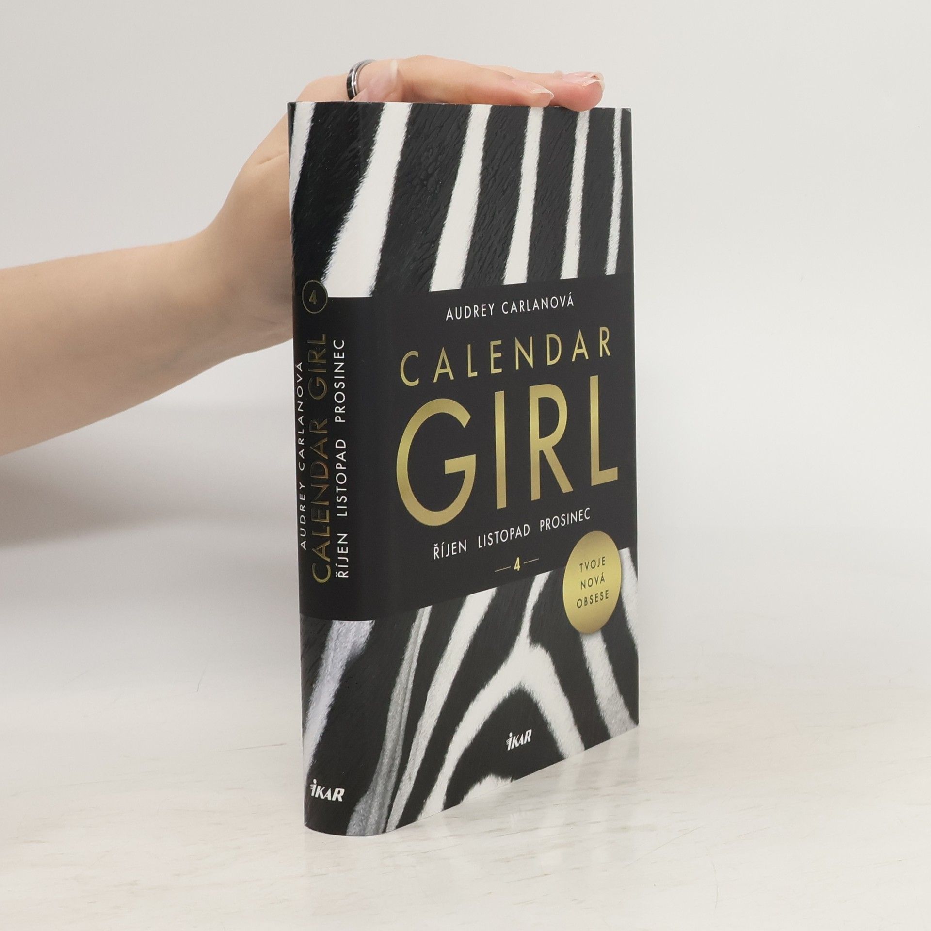 Audrey Carlan Calendar girl. 4, Říjen, listopad, prosinec