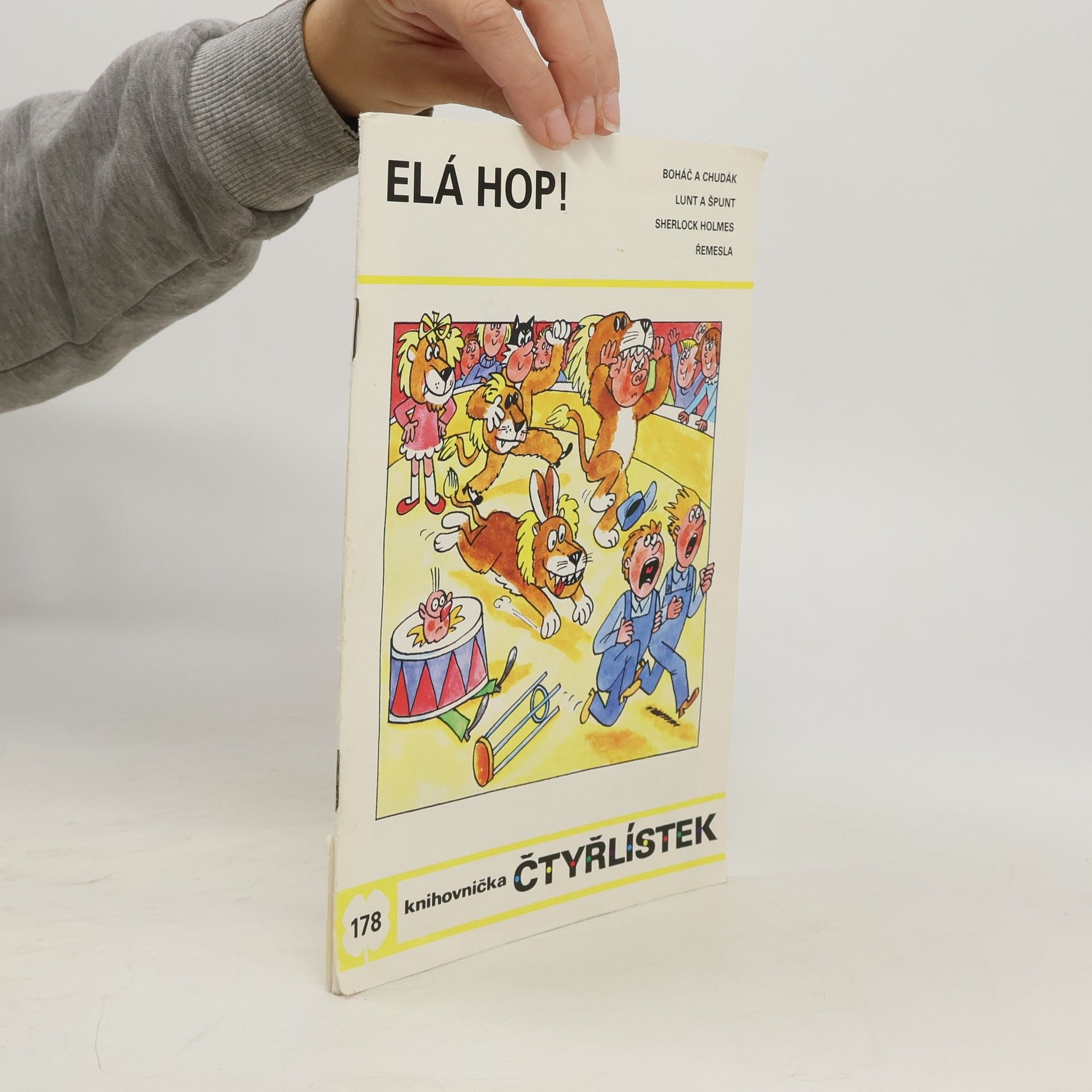 Jaroslav Němeček Čtyřlístek 178. Elá hop!
