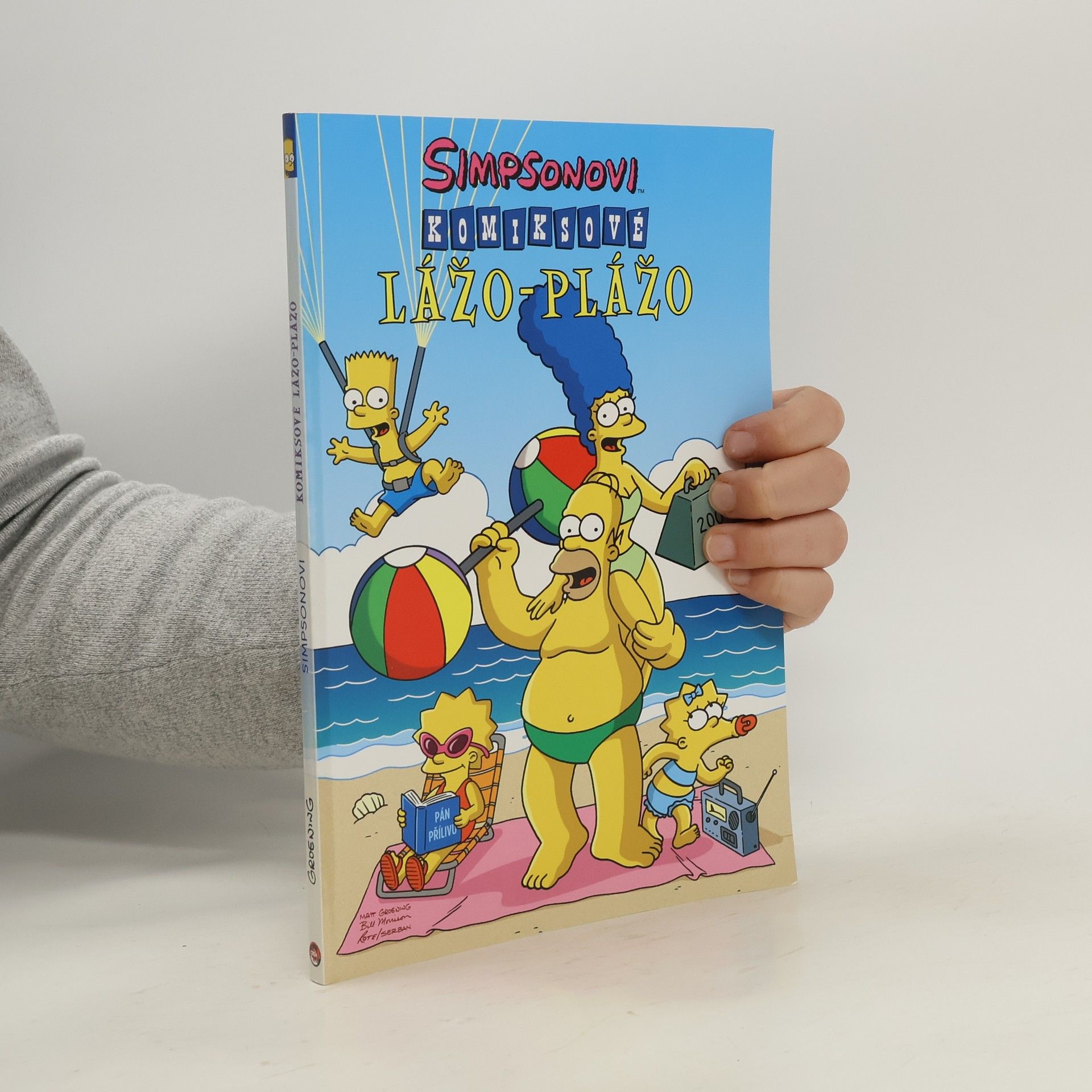 Petr Putna Simpsonovi : komiksové lážo-plážo