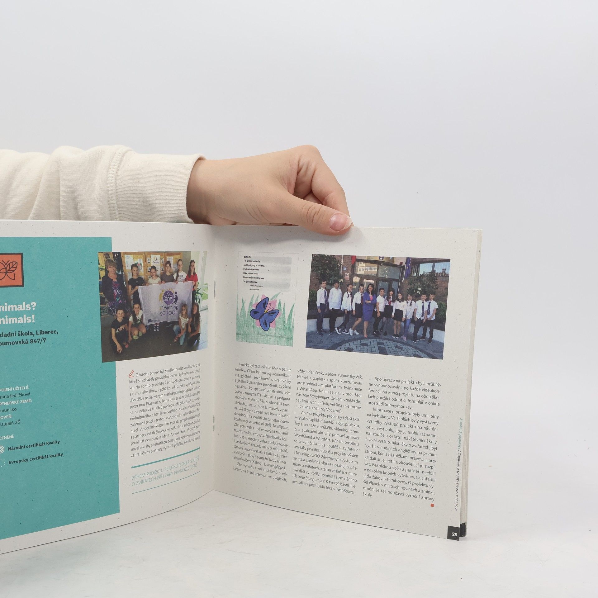 Inovace a vzdělávání IN eTwinning