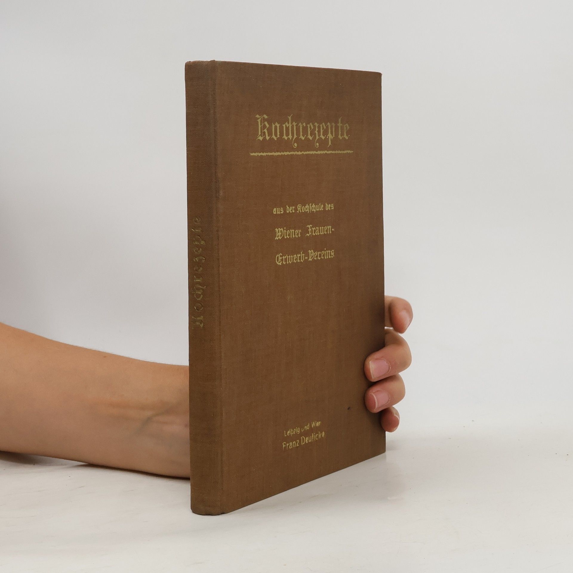 Josefine Fillunger Kochrezepte aus der Kochschule des Wiener Frauen-Erwerb-Vereins