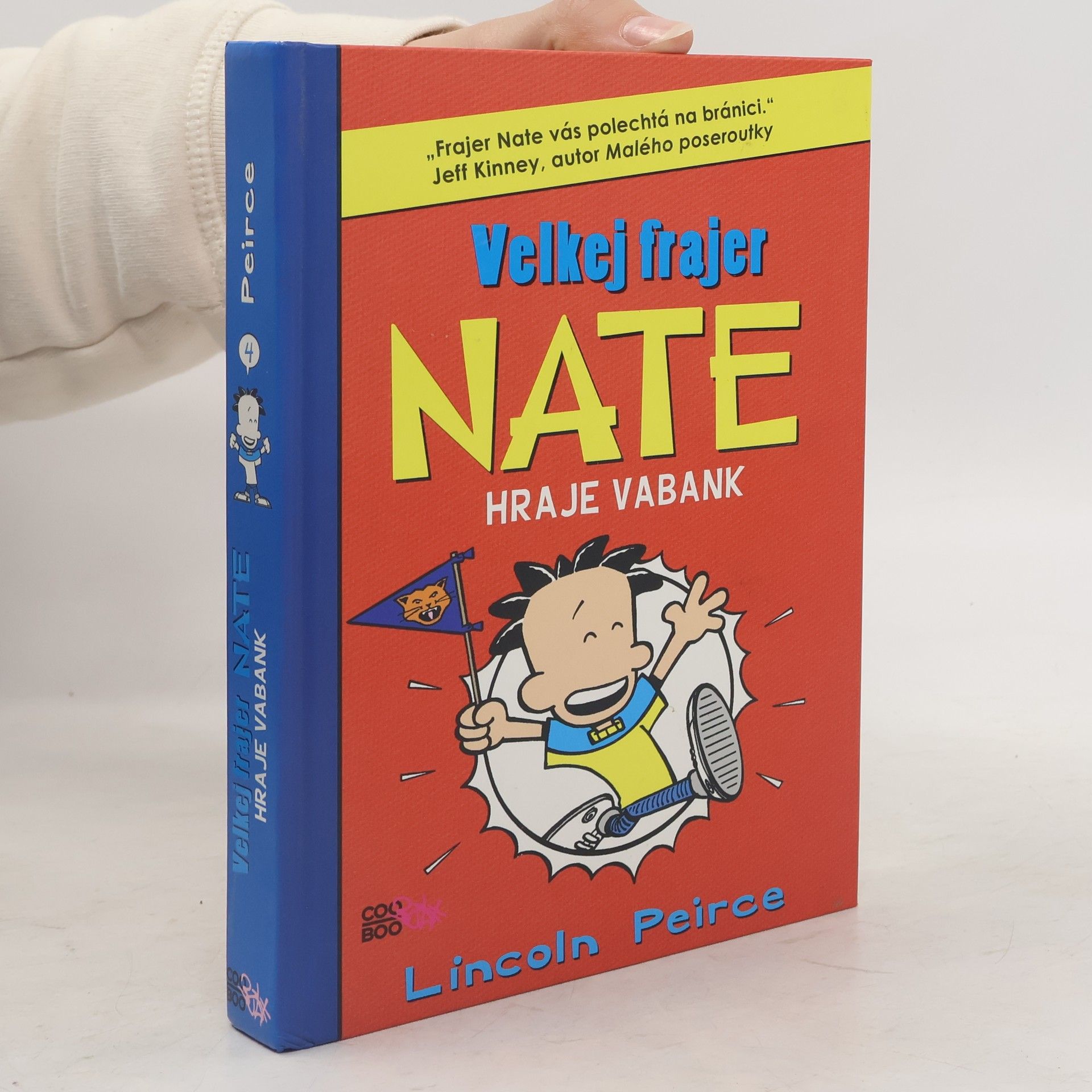 Lincoln Peirce Velkej frajer Nate hraje vabank