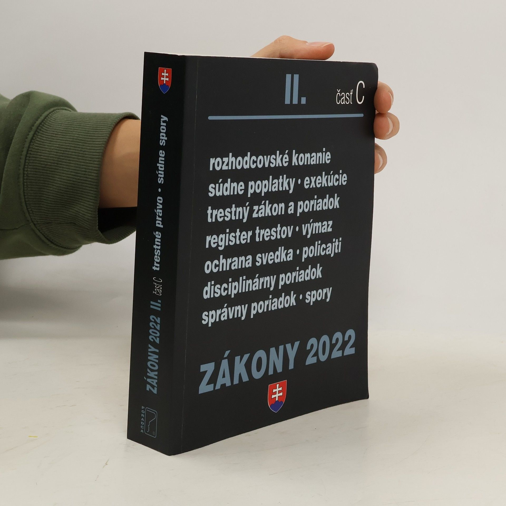 Collectif d'auteurs Zákony 2022 II. část C trestné právo, súdné spory