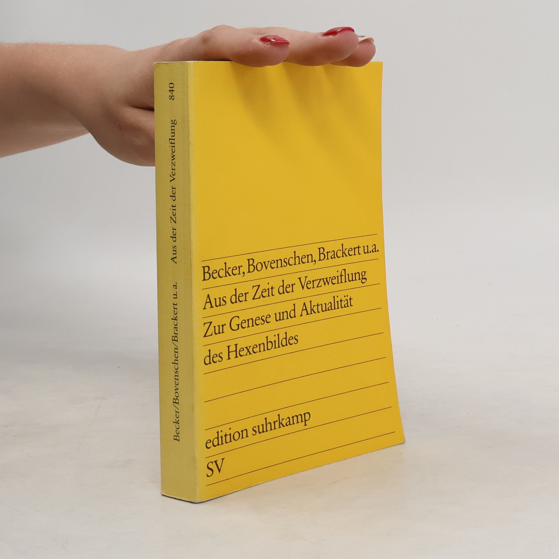 Gabriele Becker Aus der Zeit der Verzweiflung