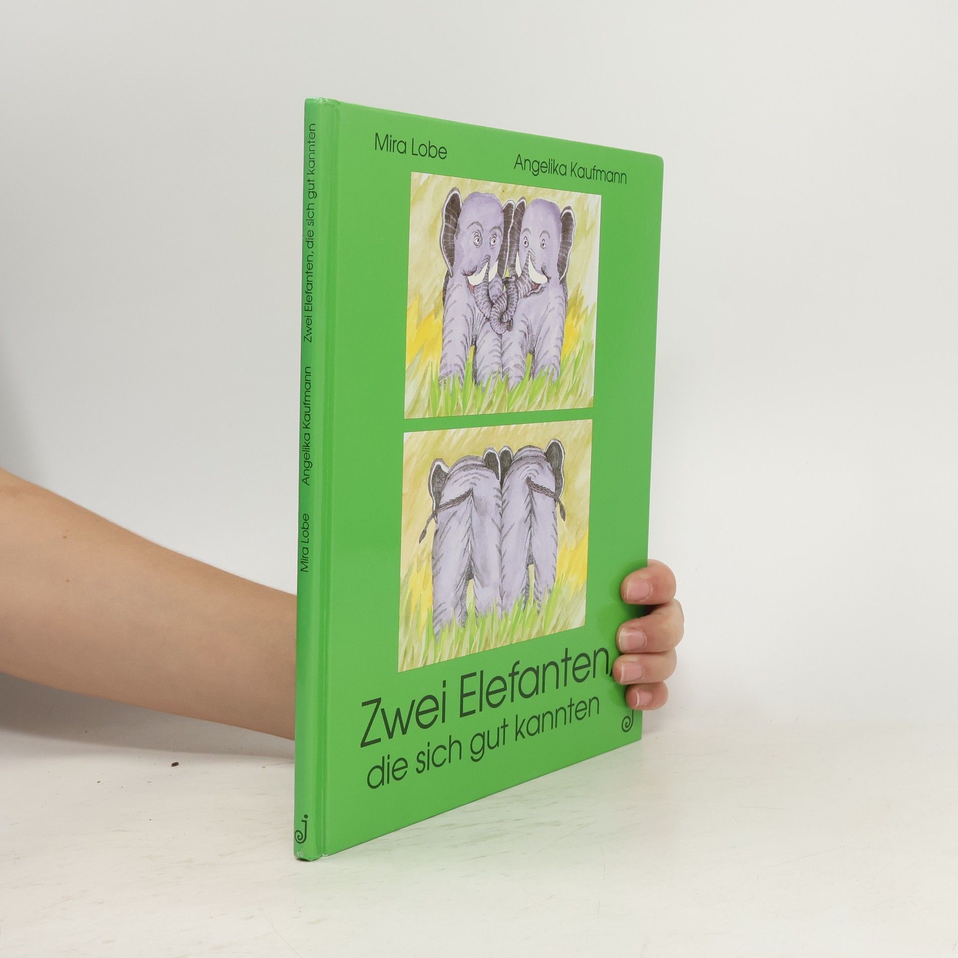 Zwei Elefanten, die Sich Gut Kannten