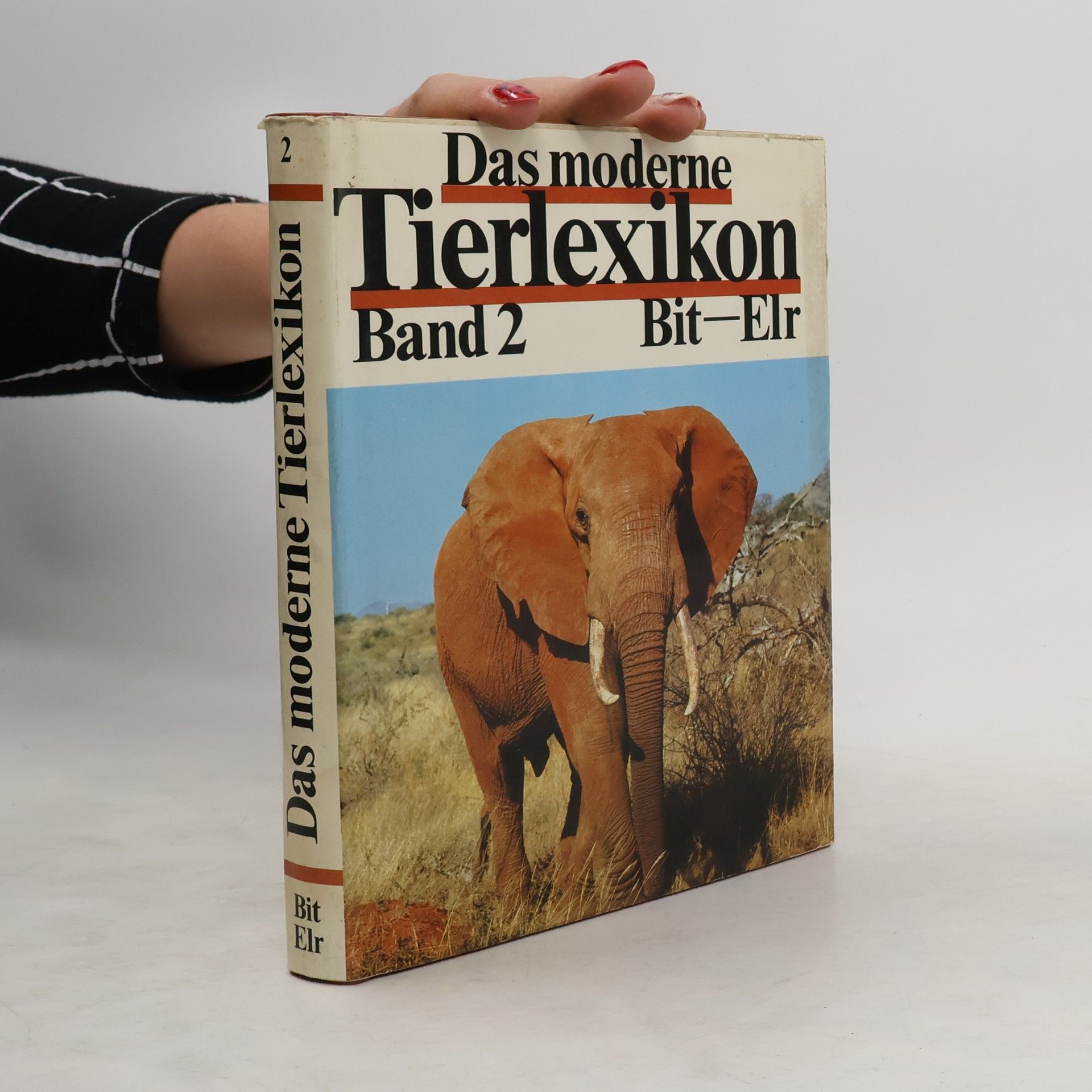 Kolektív autorov Das moderne Tierlexikon, Band 2. Bit-Elr