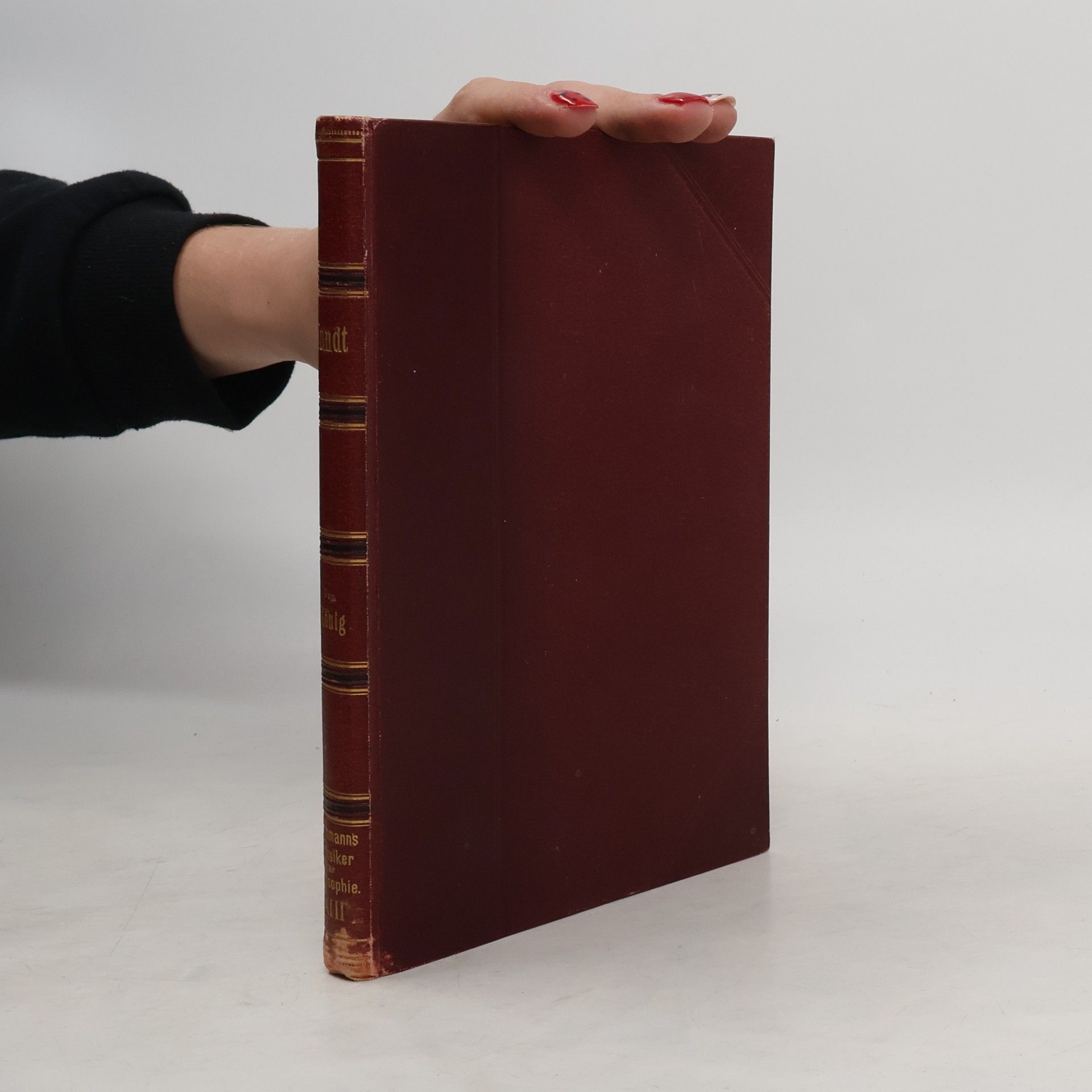 W. Wundt als Psycholog und als Philosoph