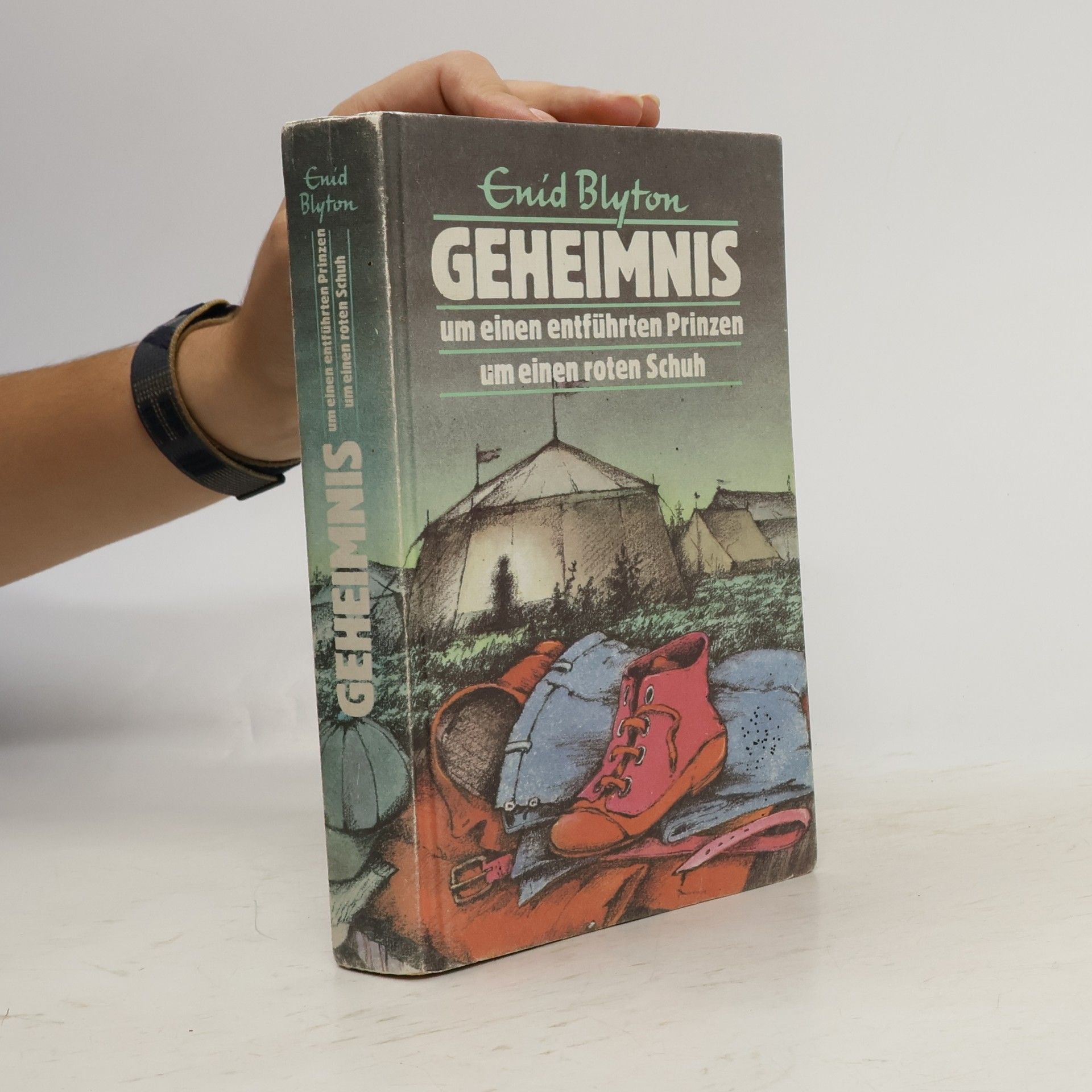 Enid Blyton Geheimnis um einen entführten Prinzen um einen roten Schuh