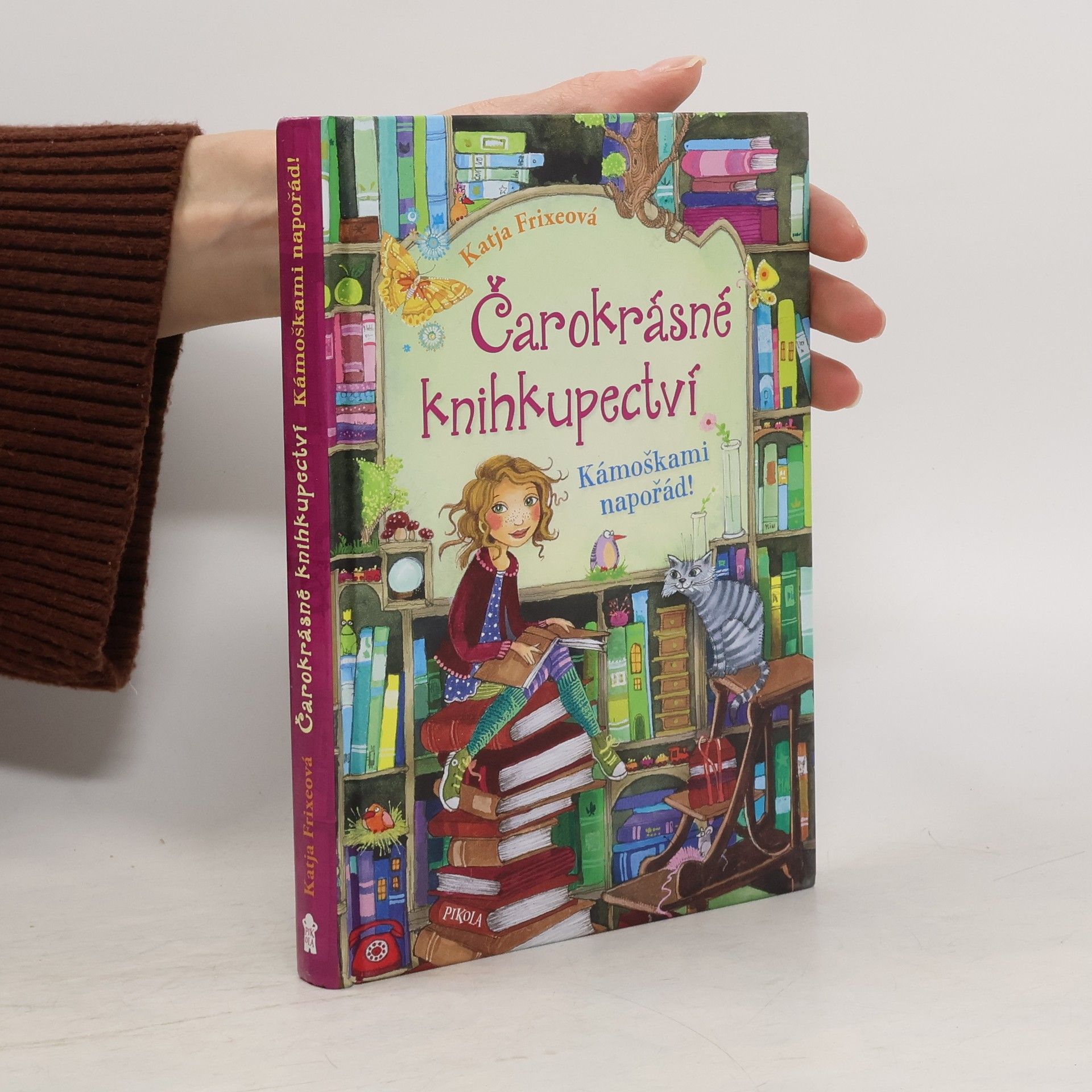 Katja Frixe Čarokrásné knihkupectví. Kámoškami napořád!